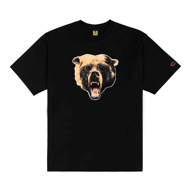 BEARS CUTOUT TEE BLACK by GOLF WANG sold by Golf Wang
