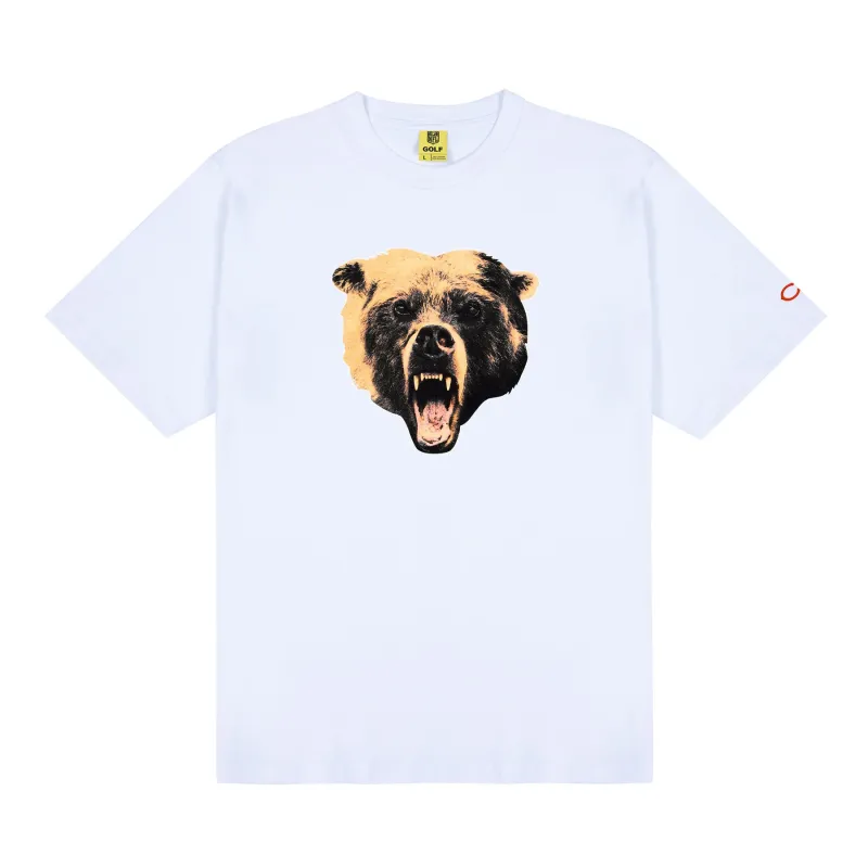 BEARS CUTOUT TEE WHITE by GOLF WANG sold by Golf Wang