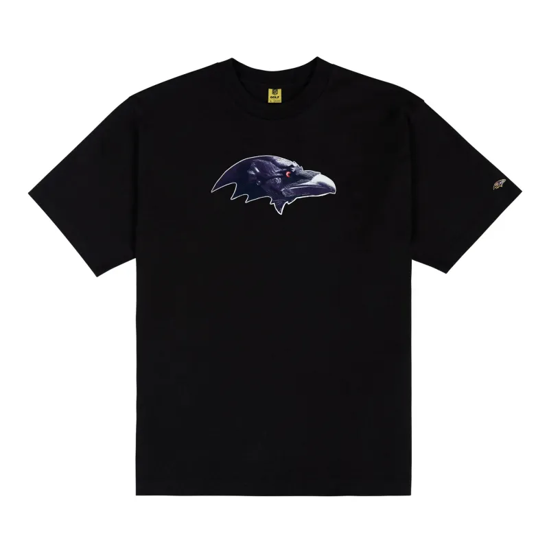 RAVENS CUTOUT TEE BLACK by GOLF WANG sold by Golf Wang