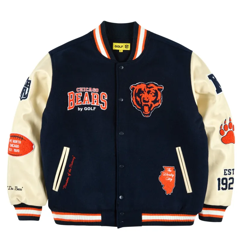 BEARS LETTERMAN JACKET by GOLF WANG sold by Golf Wang