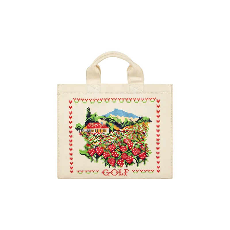 NEEDLE POINT TOTE by GOLF WANG sold by Golf Wang