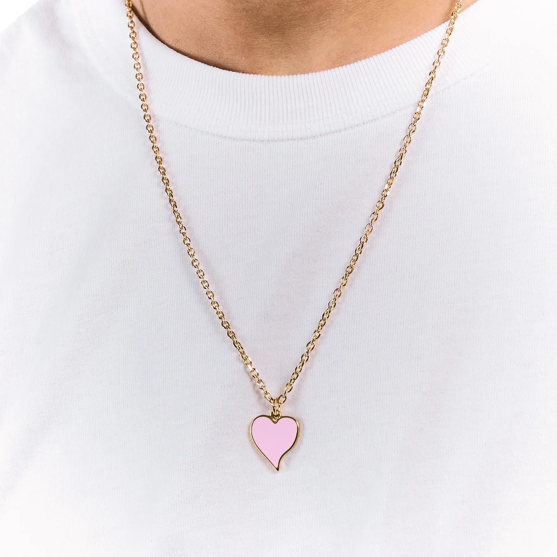 CRUSH HEART NECKLACE by GOLF WANG sold by Golf Wang product image thumbnail 2