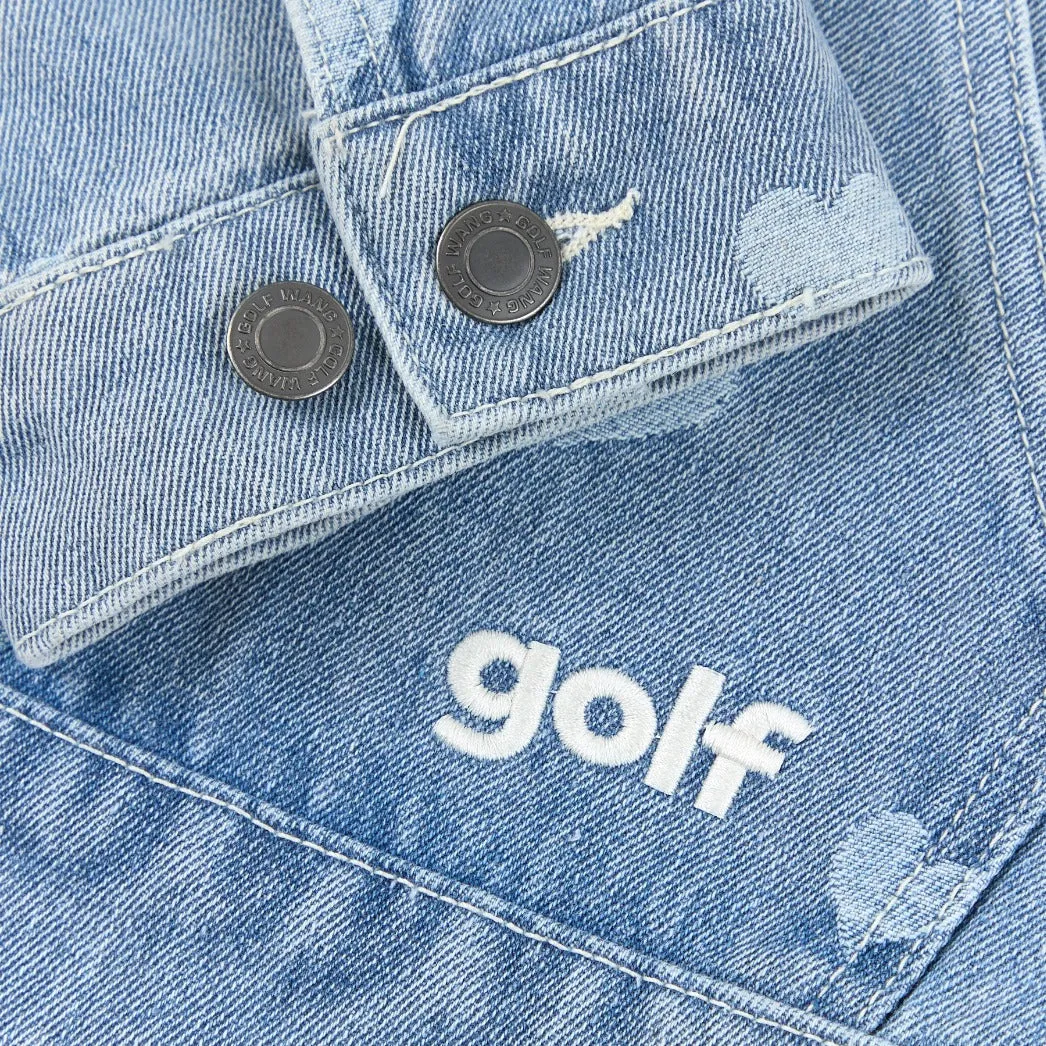 CRUSH DENIM JACKET by GOLF WANG sold by Golf Wang product image thumbnail 3