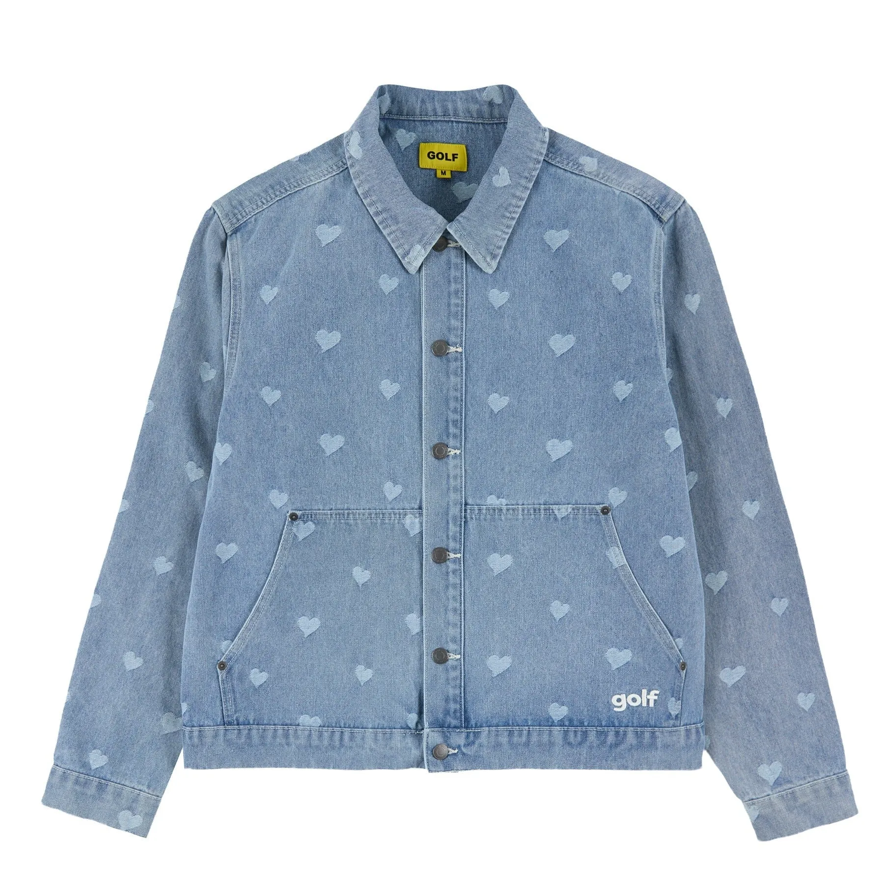 CRUSH DENIM JACKET by GOLF WANG sold by Golf Wang