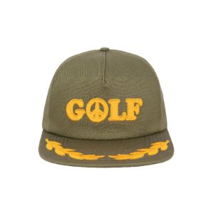 PEACE 5 PANEL SNAPBACK by GOLF WANG | Parallel