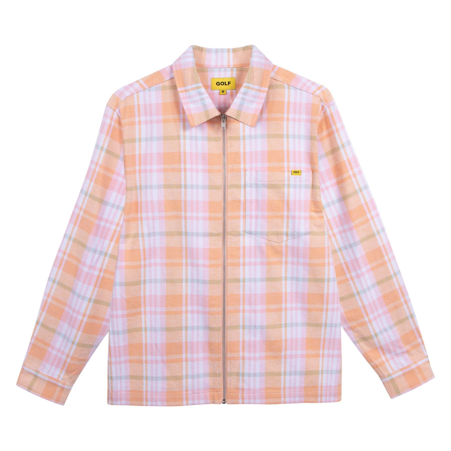 FLANNEL ZIP SHIRT by GOLF WANG | Parallel