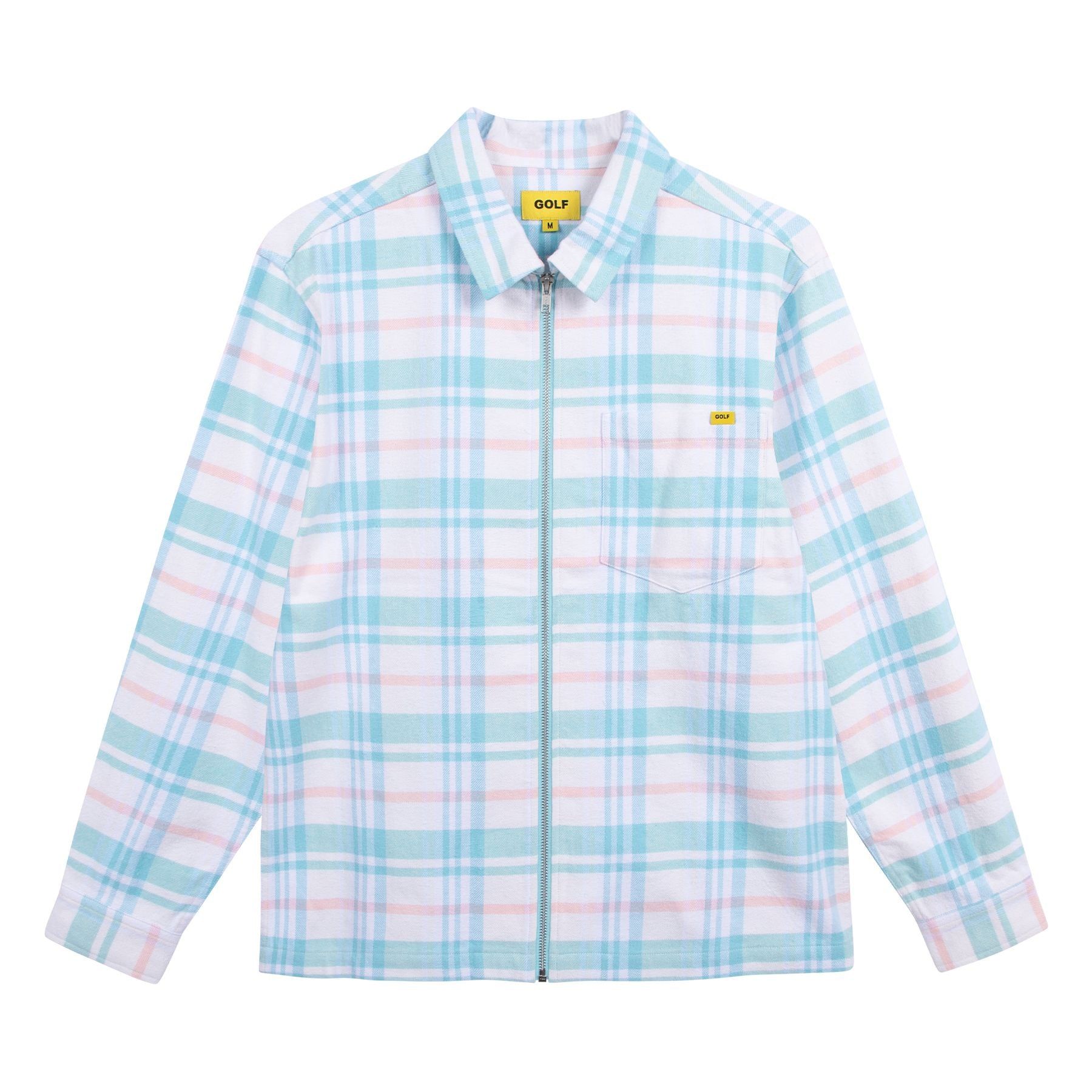 FLANNEL ZIP SHIRT by GOLF WANG | Parallel