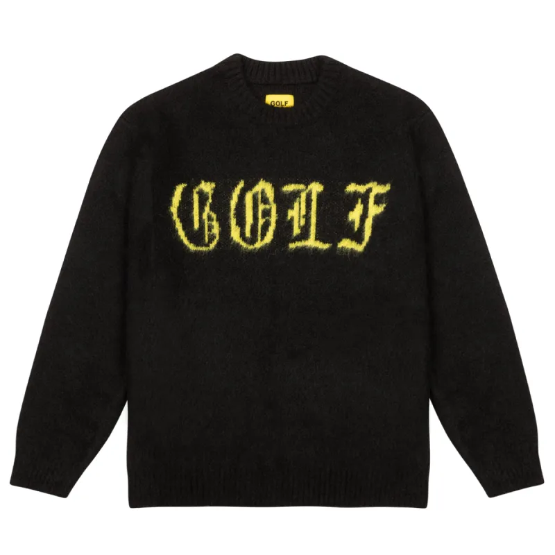 STAB MOHAIR SWEATER by GOLF WANG sold by Golf Wang