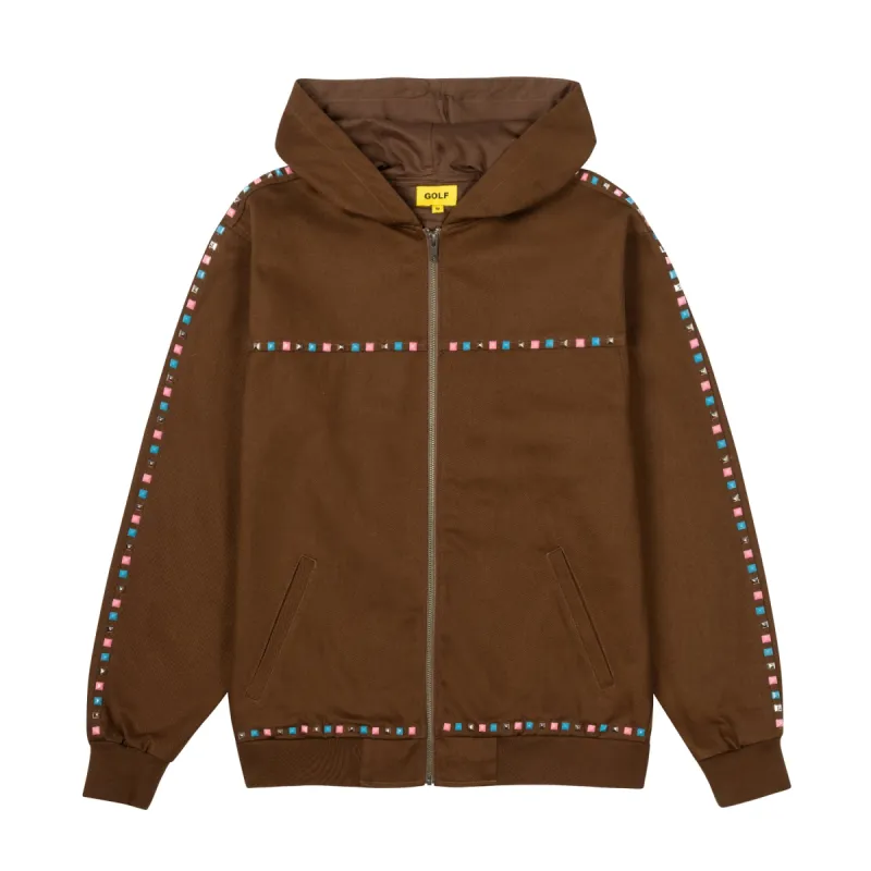 STUDDED ROGUE JACKET by GOLF WANG sold by Golf Wang