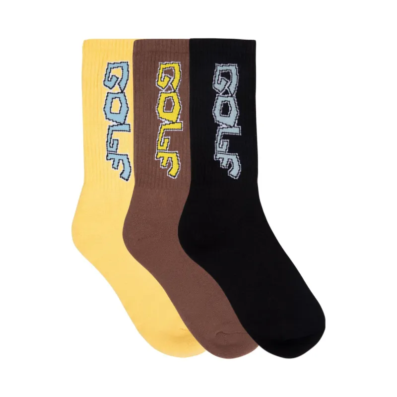 QUICK SOCKS 3PK by GOLF WANG sold by Golf Wang