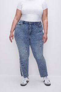 GOOD CURVE STRAIGHT JEANS | INDIGO494 sold by Good American