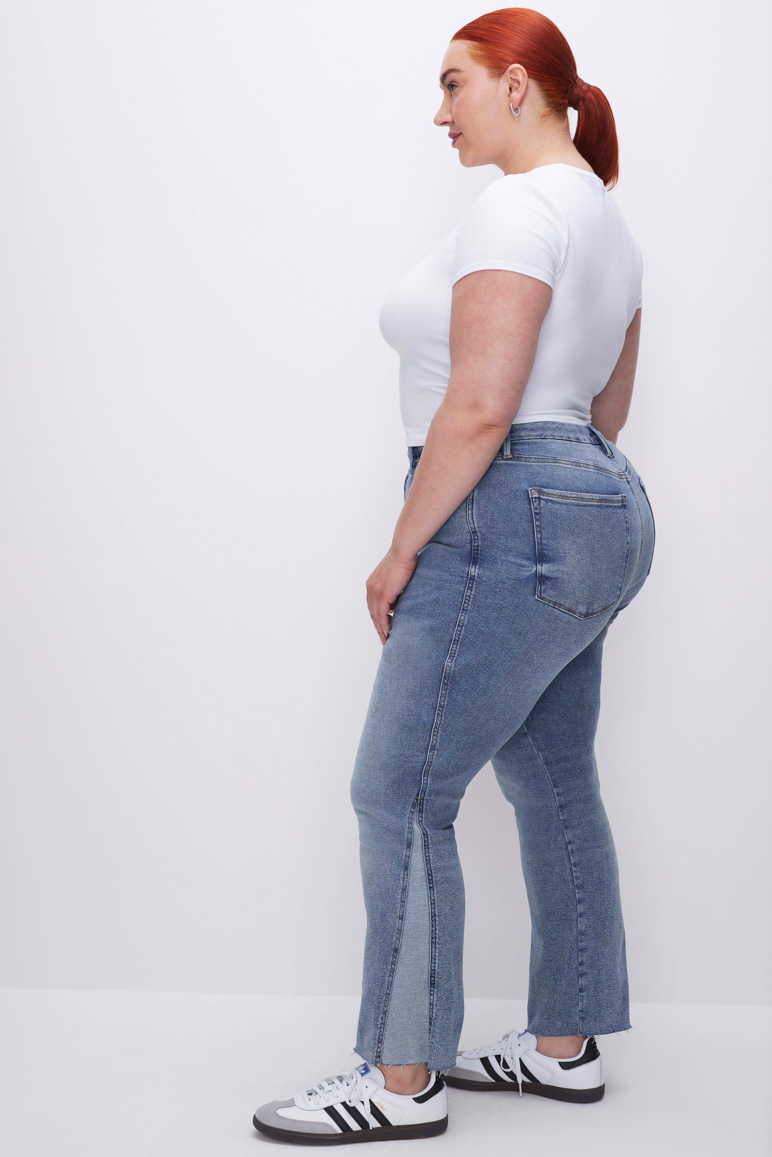 GOOD CURVE STRAIGHT JEANS | INDIGO494 sold by Good American