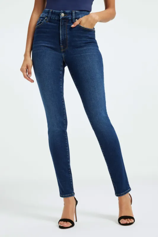 ALWAYS FITS GOOD LEGS SKINNY JEANS | INDIGO446 sold by Good American