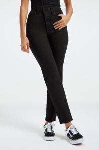 GOOD CLASSIC SLIM STRAIGHT NEVER FADE JEANS | BLACK001 sold by Good American