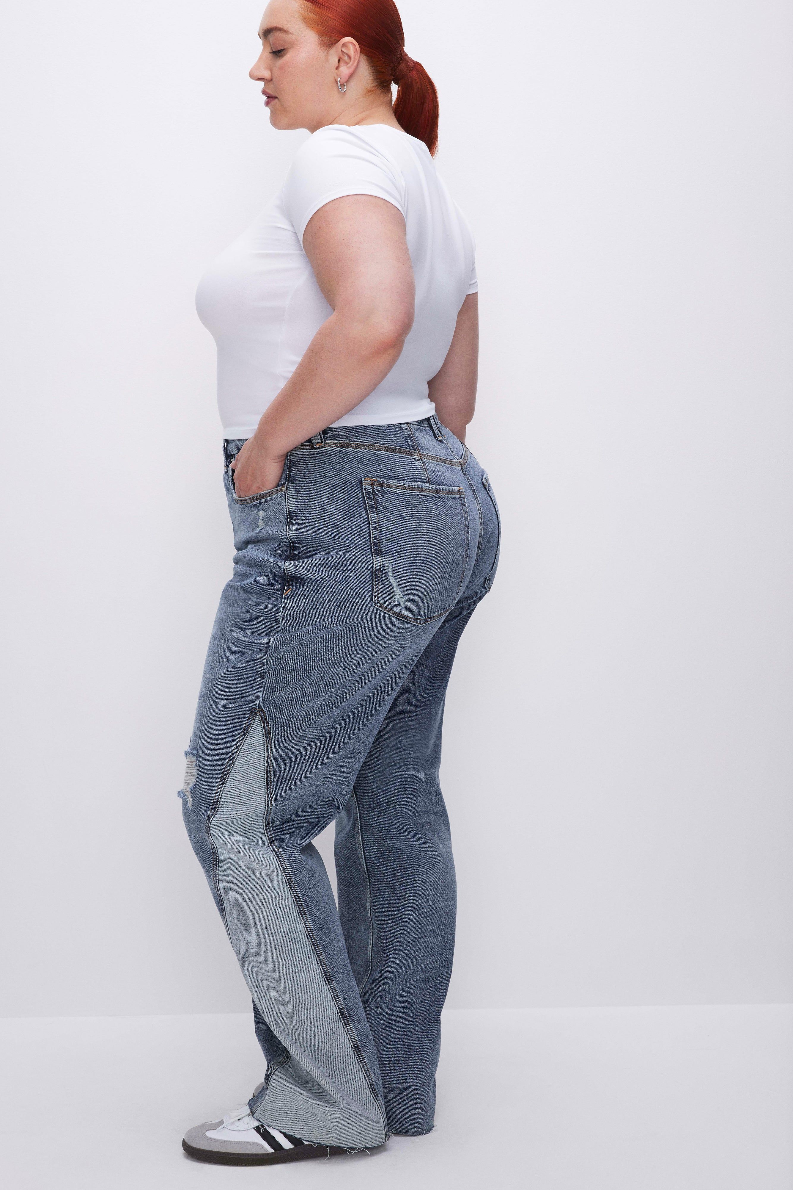 GOOD '90s JEANS | INDIGO493 sold by Good American product image thumbnail 4