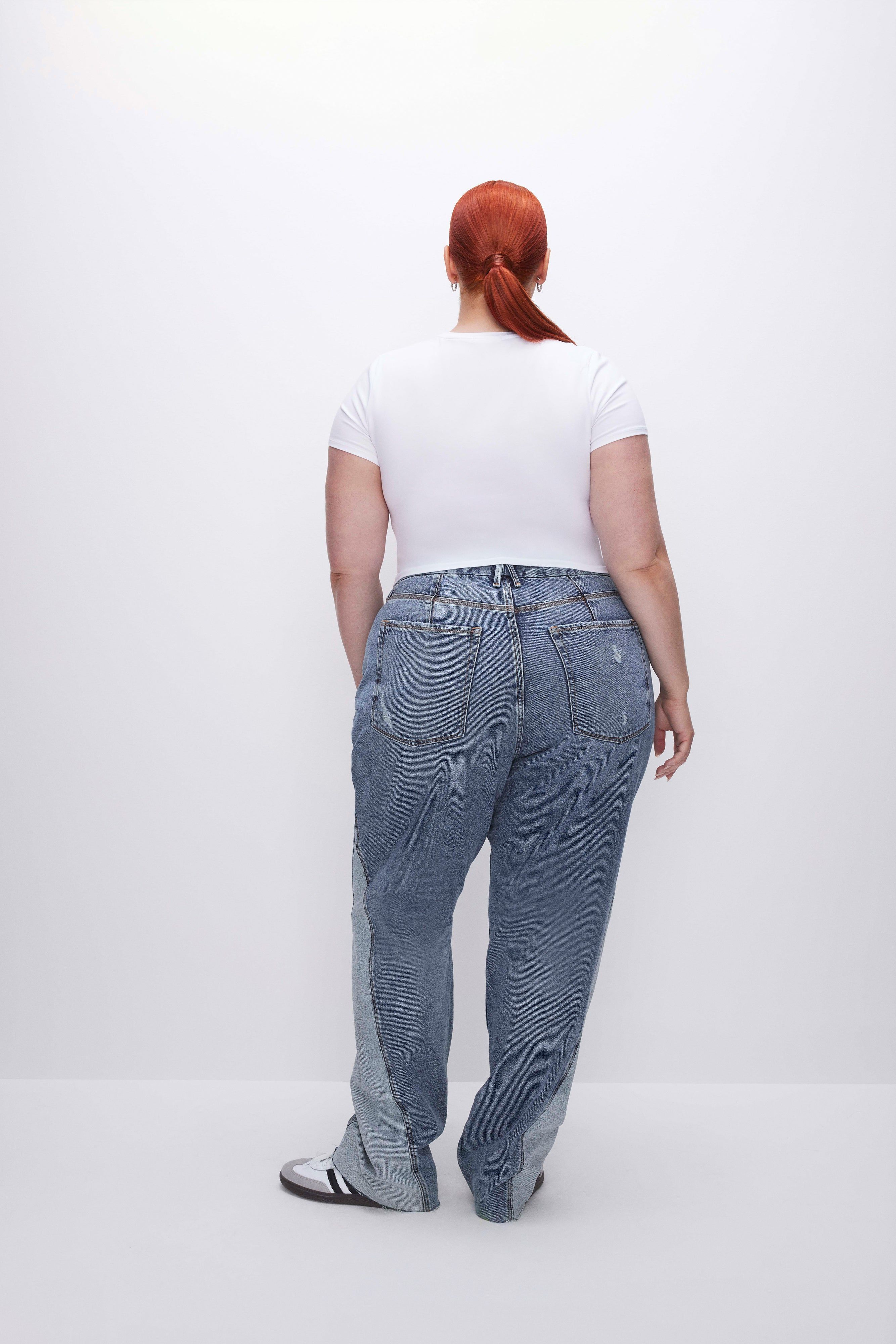 GOOD '90s JEANS | INDIGO493 sold by Good American product image thumbnail 5