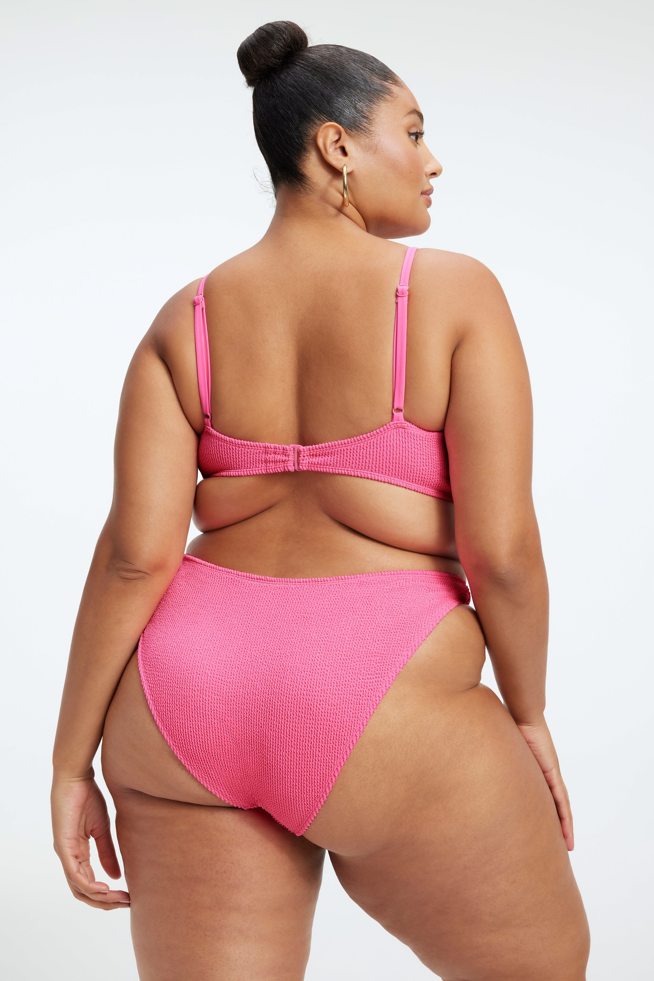 ALWAYS FITS TWIST BIKINI TOP | BRIGHTPINK001 sold by Good American product image thumbnail 11