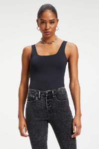 SCUBA MODERN TANK BODYSUIT | BLACK001 sold by Good American