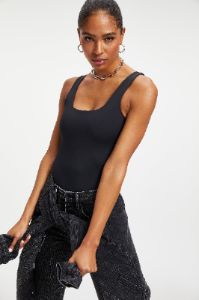 SCUBA MODERN TANK BODYSUIT | BLACK001 sold by Good American