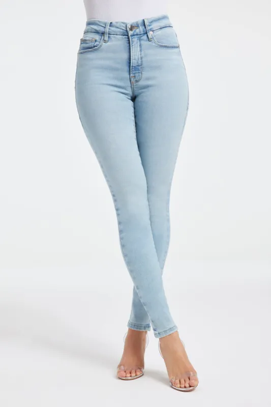 GOOD LEGS SKINNY JEANS | INDIGO151 sold by Good American
