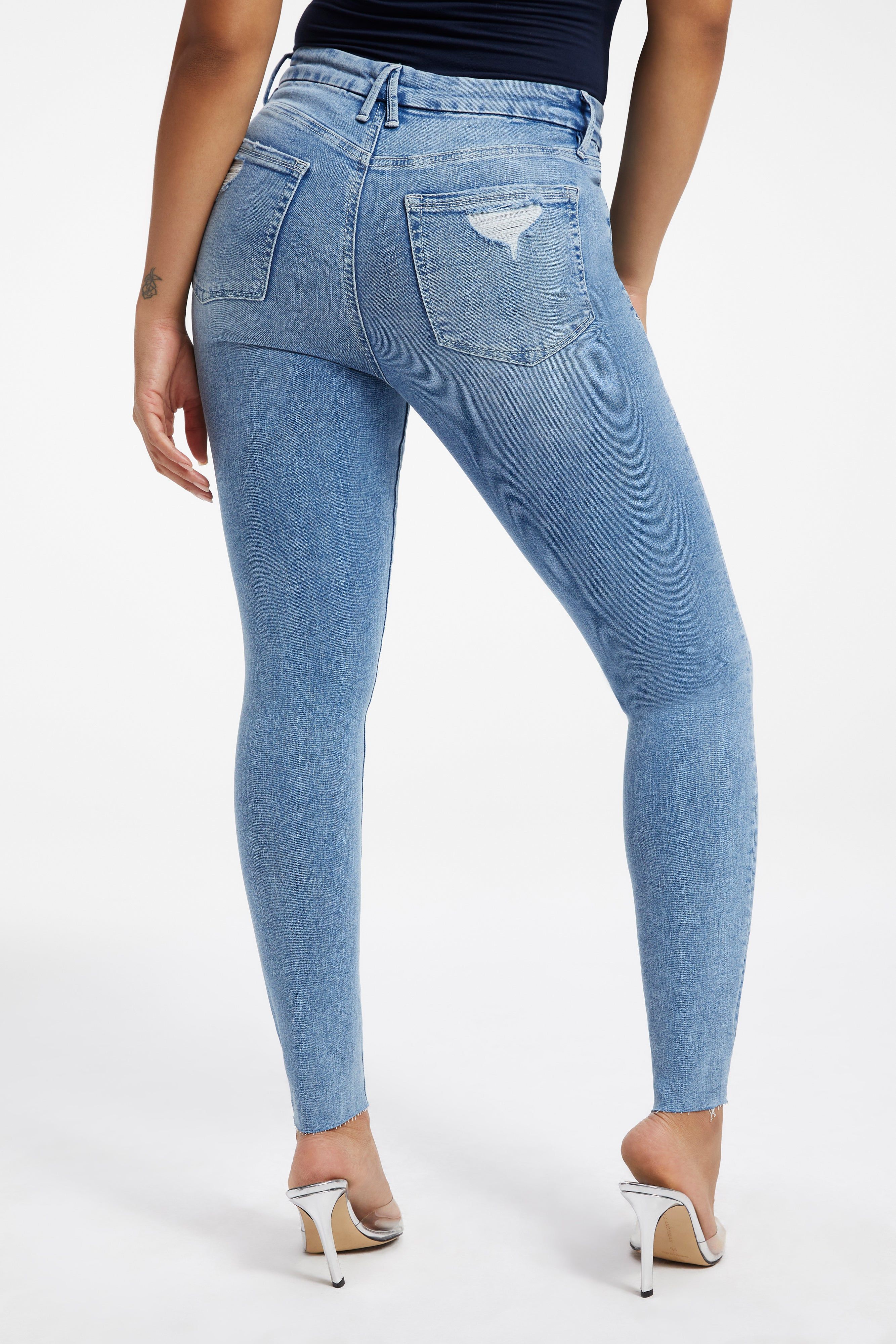 GOOD WAIST JEANS | INDIGO224 sold by Good American product image thumbnail 9