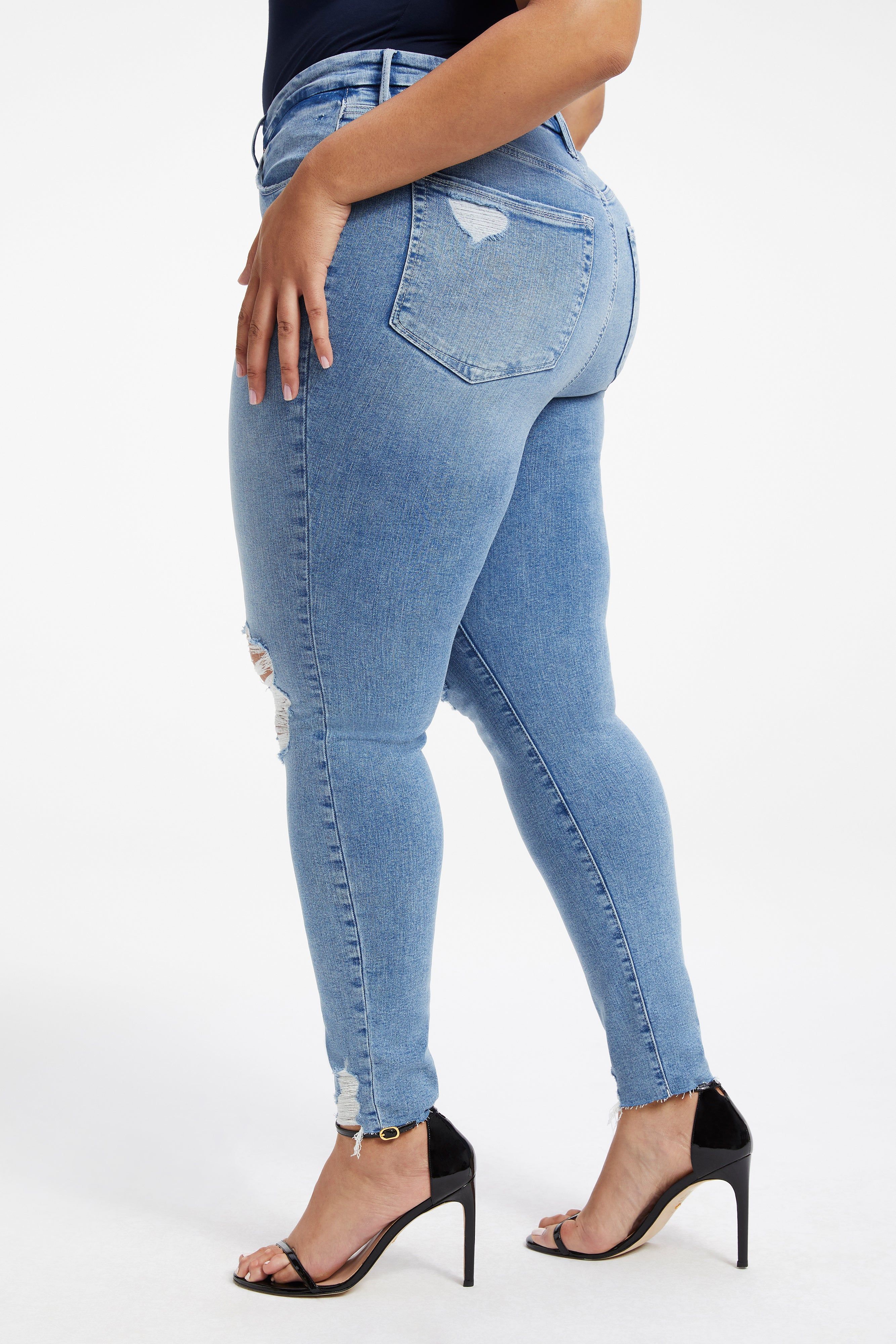 GOOD WAIST JEANS | INDIGO224 sold by Good American product image thumbnail 13