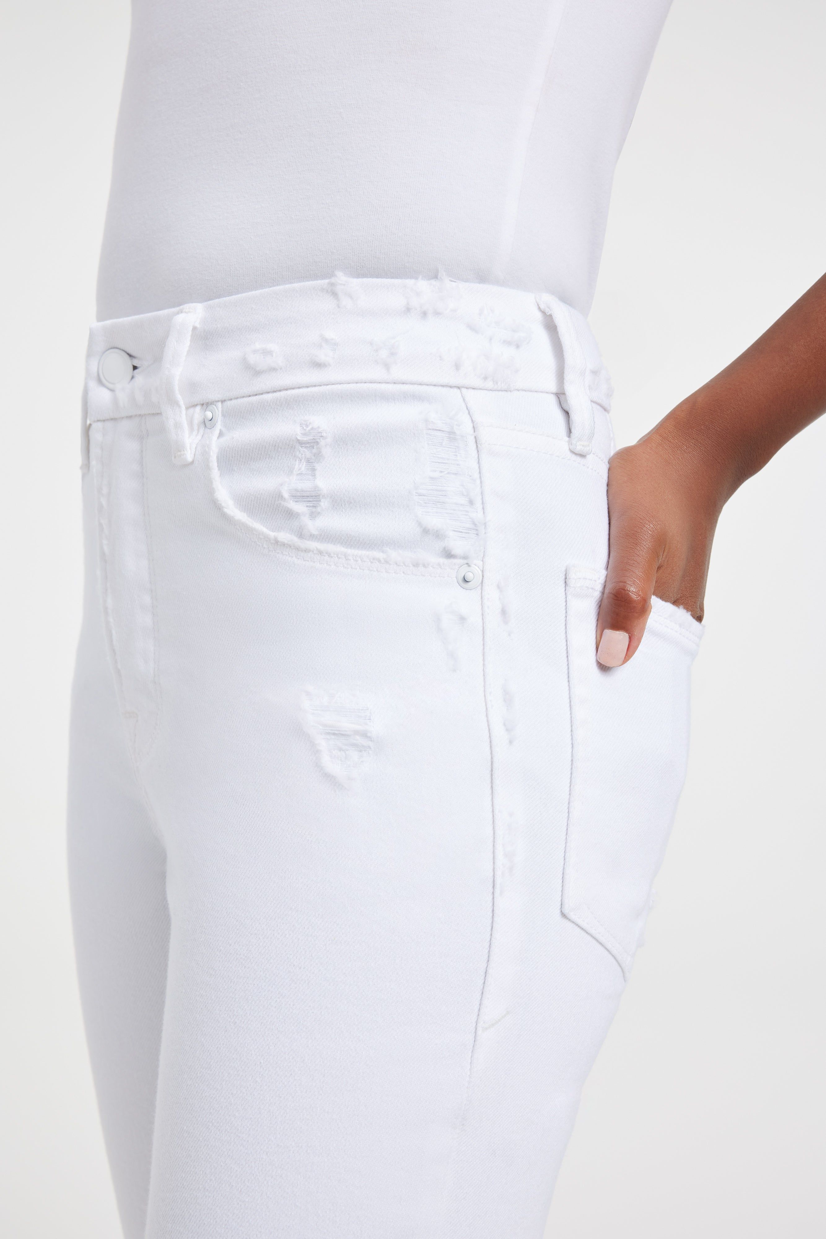 GOOD ICON JEANS | WHITE050 sold by Good American product image thumbnail 6