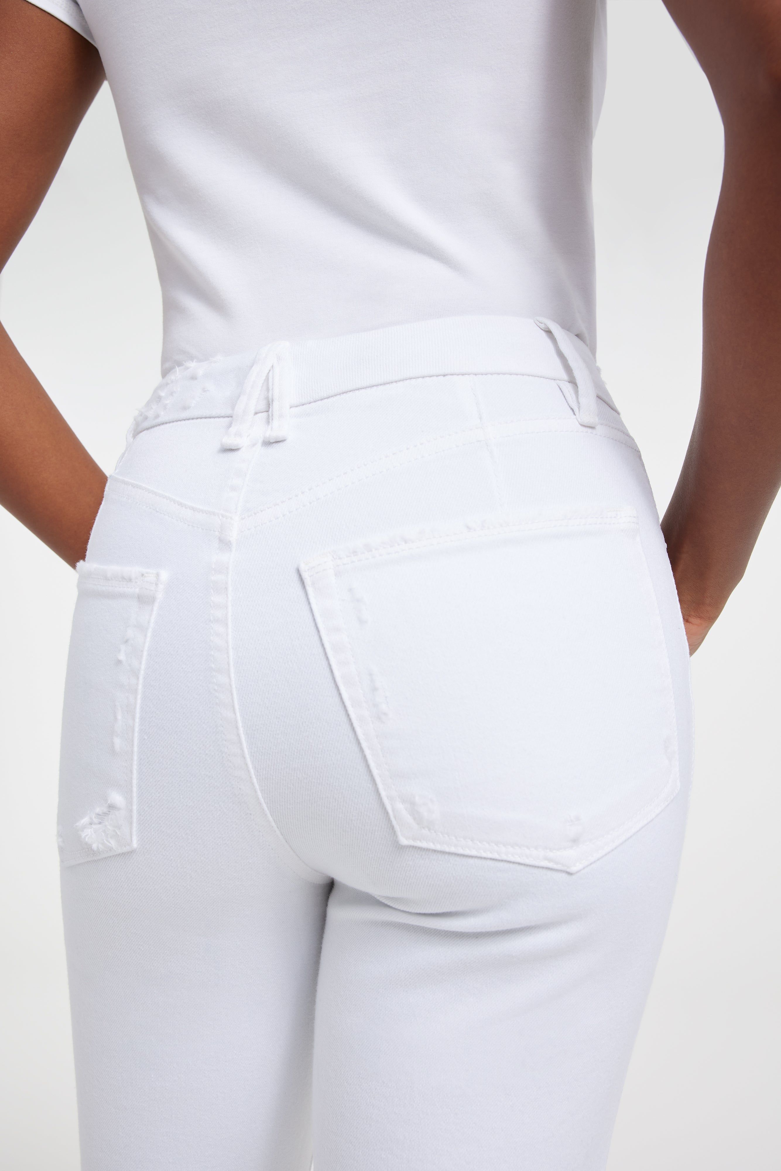 GOOD ICON JEANS | WHITE050 sold by Good American product image thumbnail 5