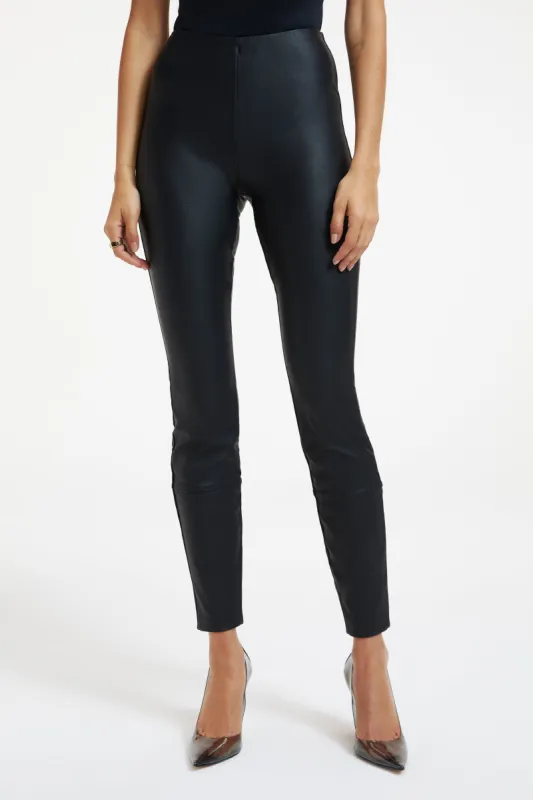 GOOD WAIST FAUX LEATHER LEGGINGS  | BLACK001 sold by Good American