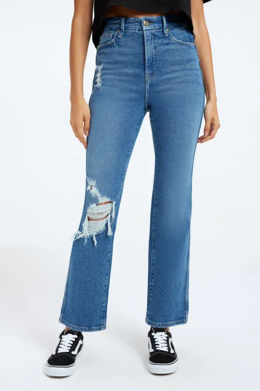 GOOD CURVE STRAIGHT JEANS | BLUE312 sold by Good American
