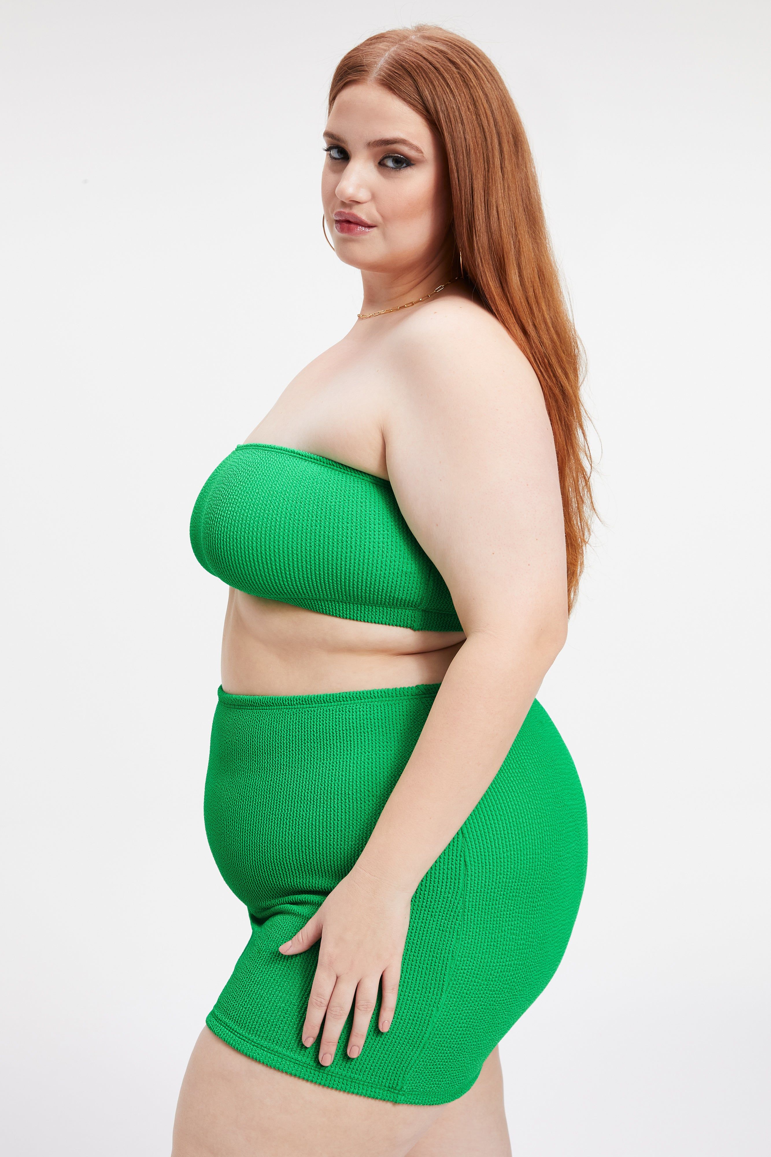 ALWAYS FITS BETTER BAND BIKINI TOP| SUMMER GREEN002 sold by Good American product image thumbnail 10