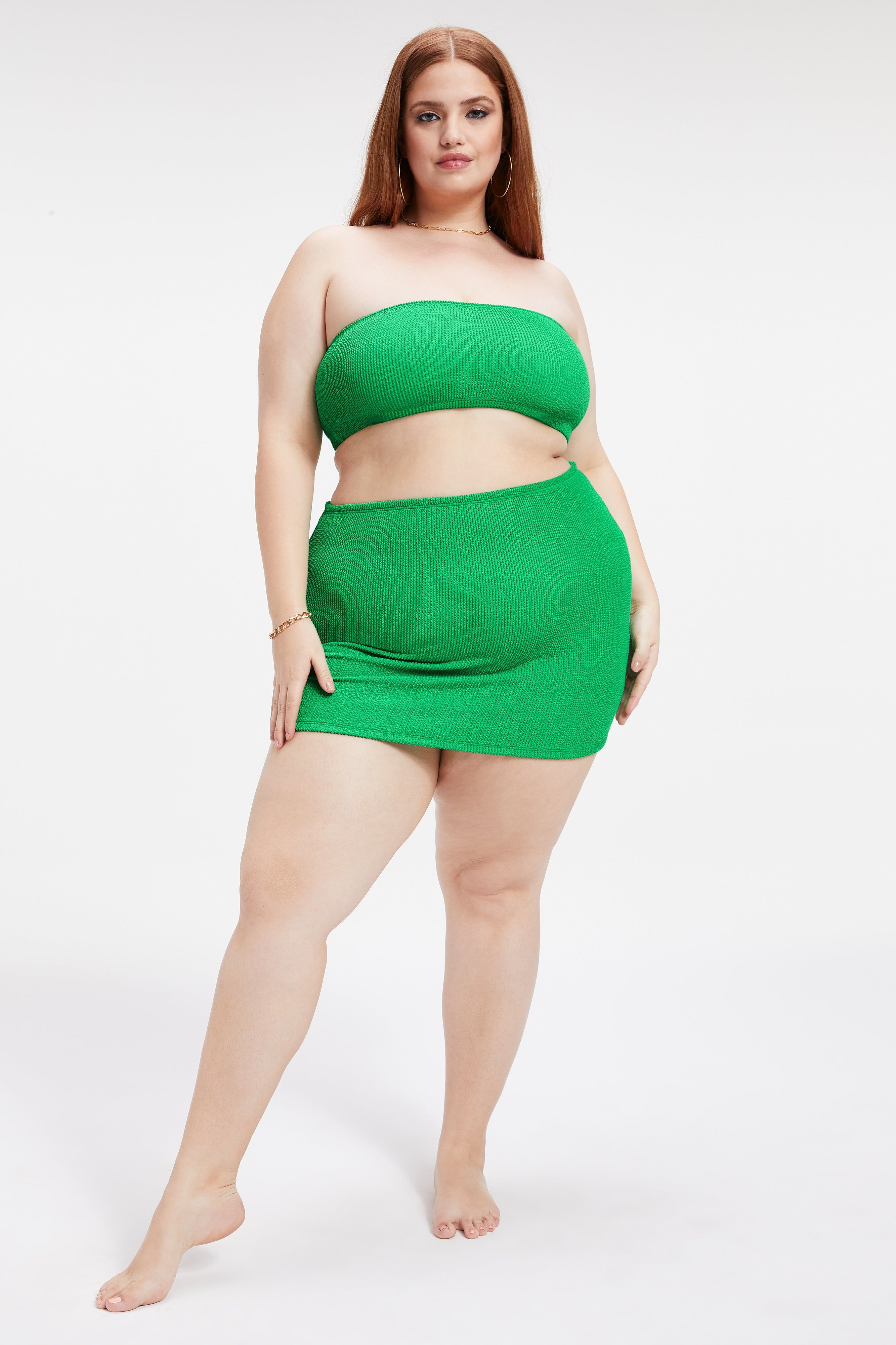 ALWAYS FITS BETTER BAND BIKINI TOP| SUMMER GREEN002 sold by Good American product image thumbnail 8