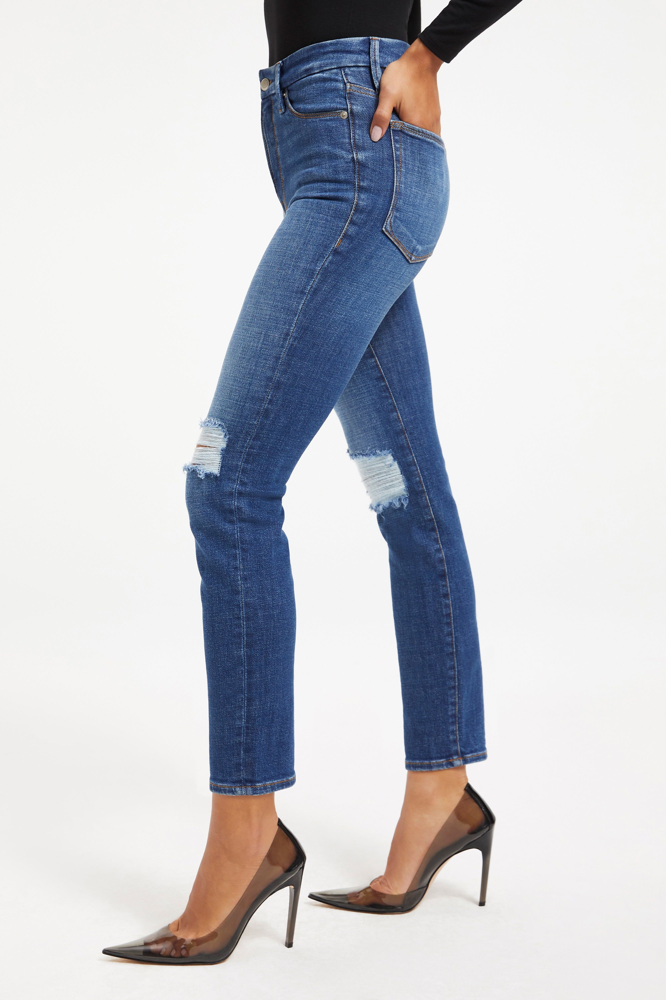 GOOD CLASSIC JEANS | INDIGO207 sold by Good American product image thumbnail 3