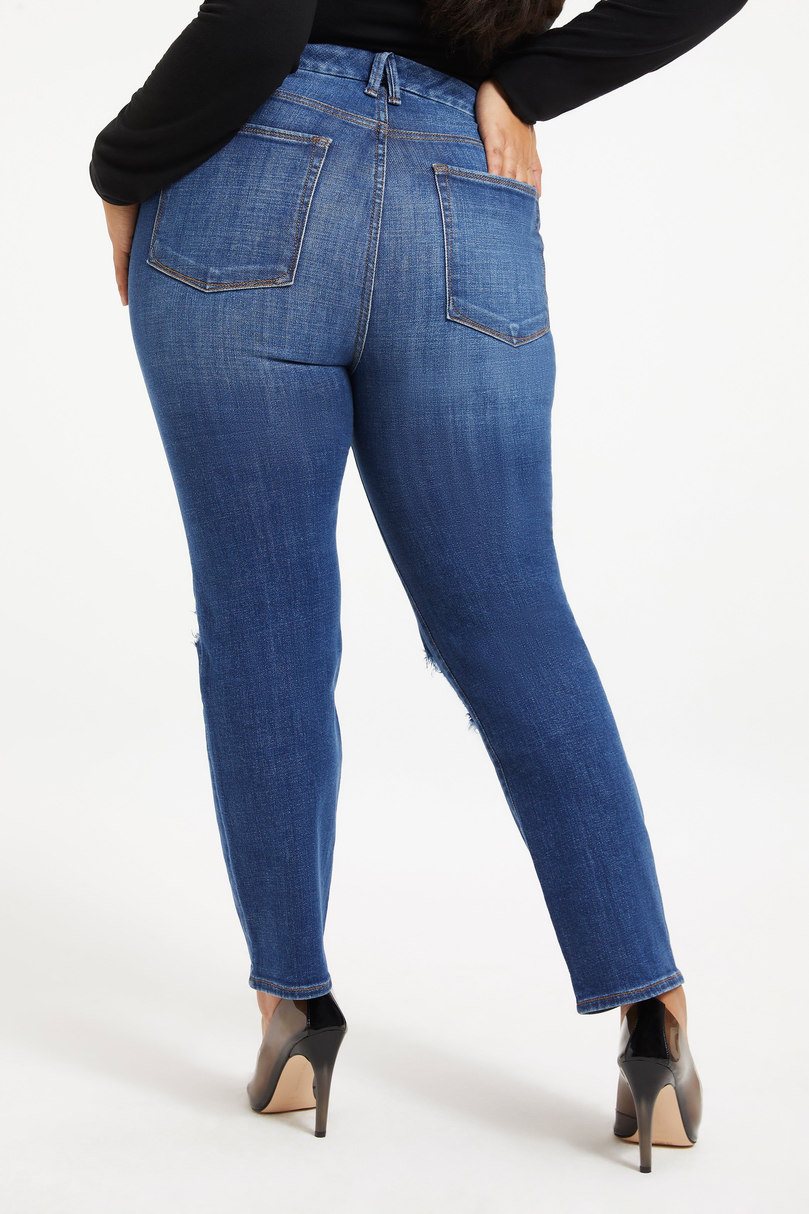 GOOD CLASSIC JEANS | INDIGO207 sold by Good American product image thumbnail 10