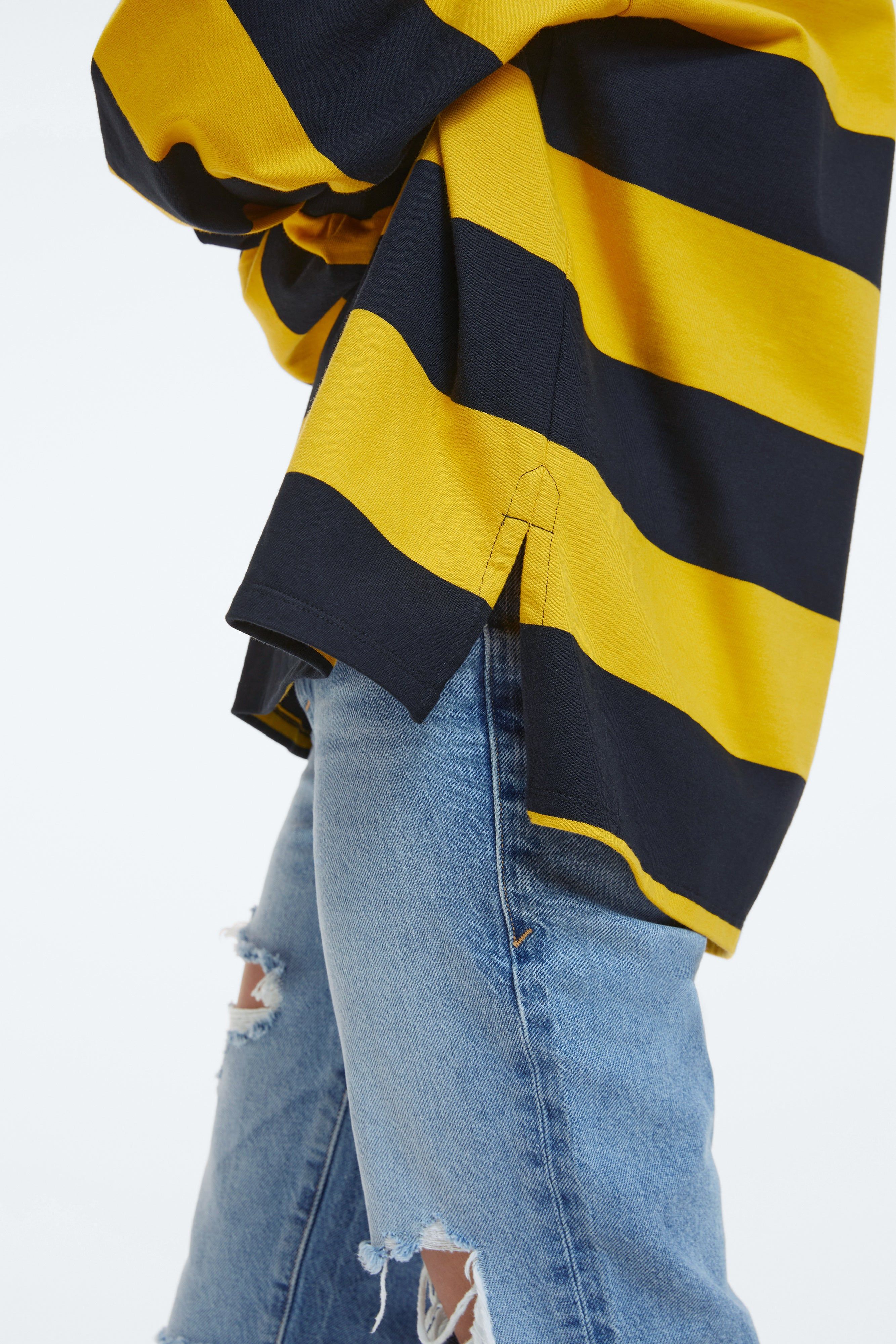 OVERSIZED RUGBY SHIRT | EMORY & BLACK sold by Good American product image thumbnail 12