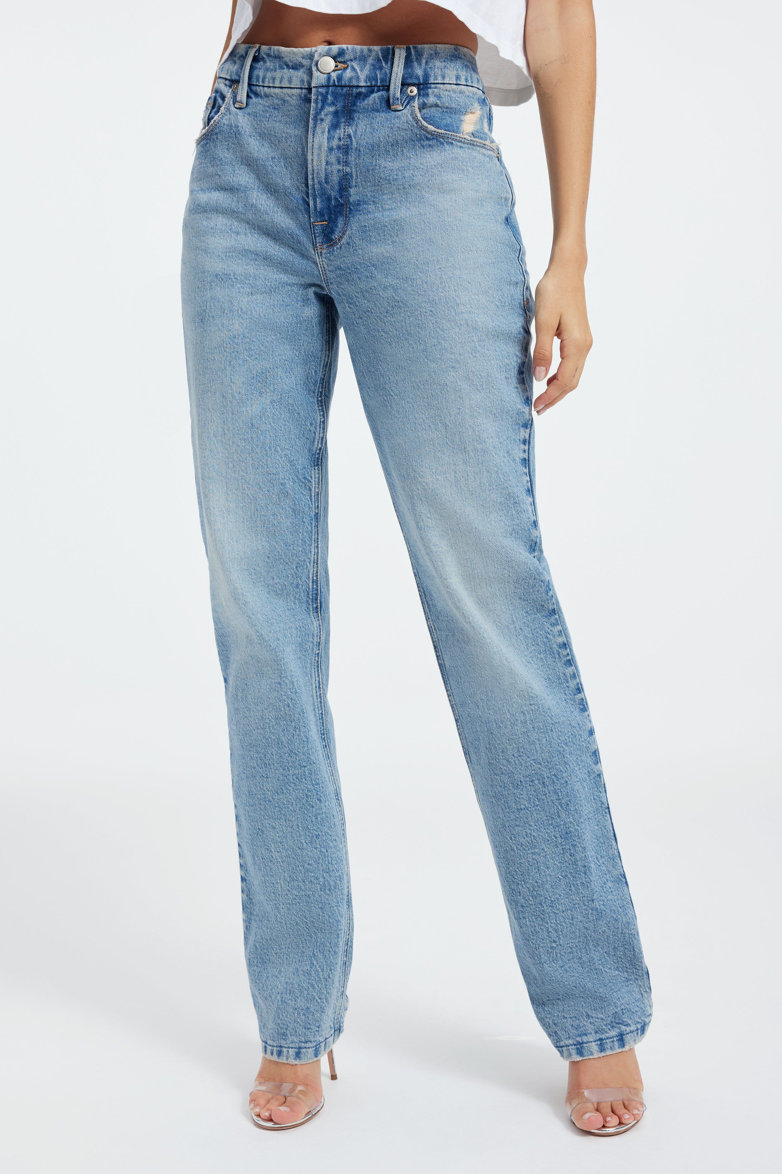 GOOD ICON JEANS | INDIGO357 sold by Good American product image thumbnail 3