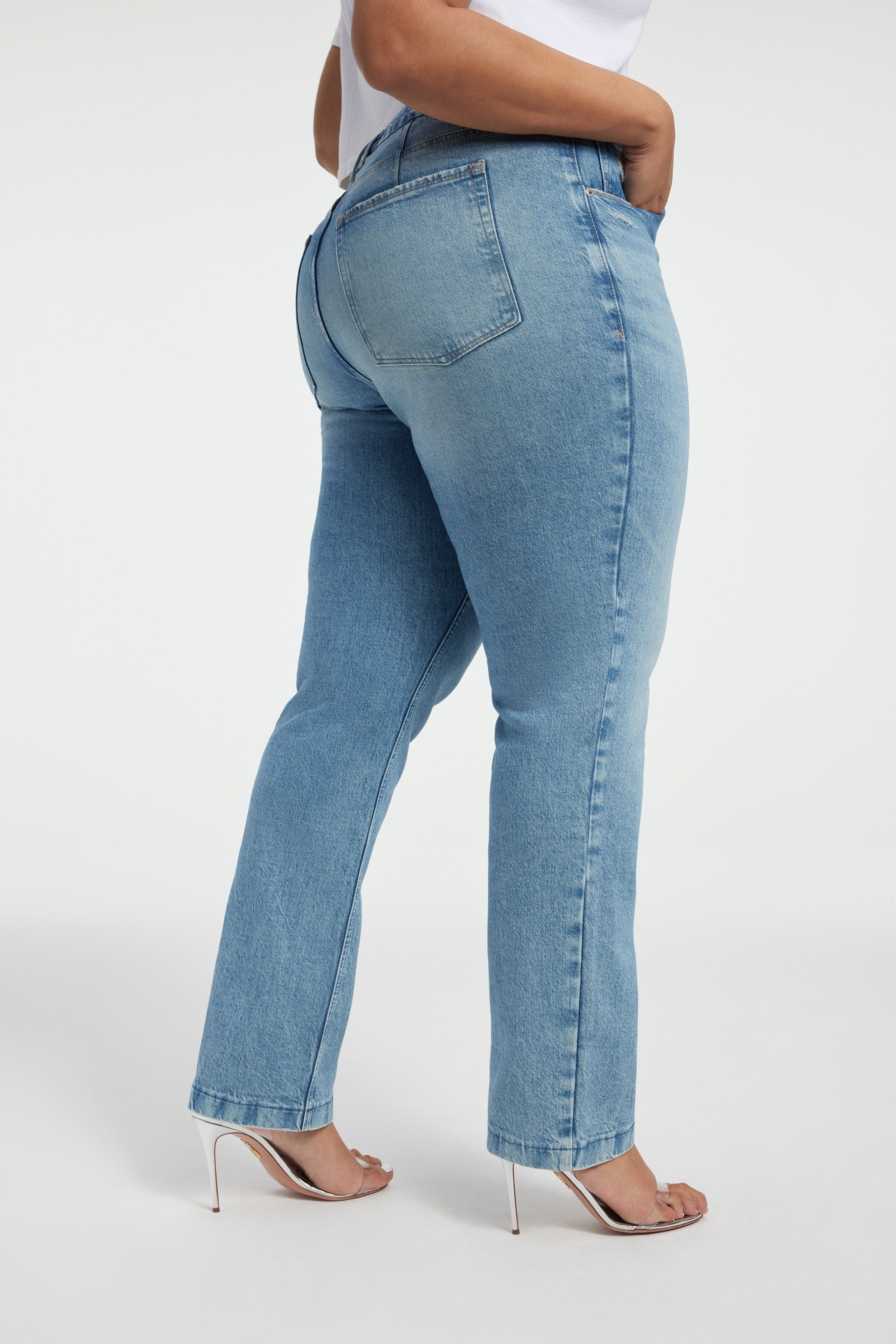GOOD ICON JEANS | INDIGO357 sold by Good American product image thumbnail 9