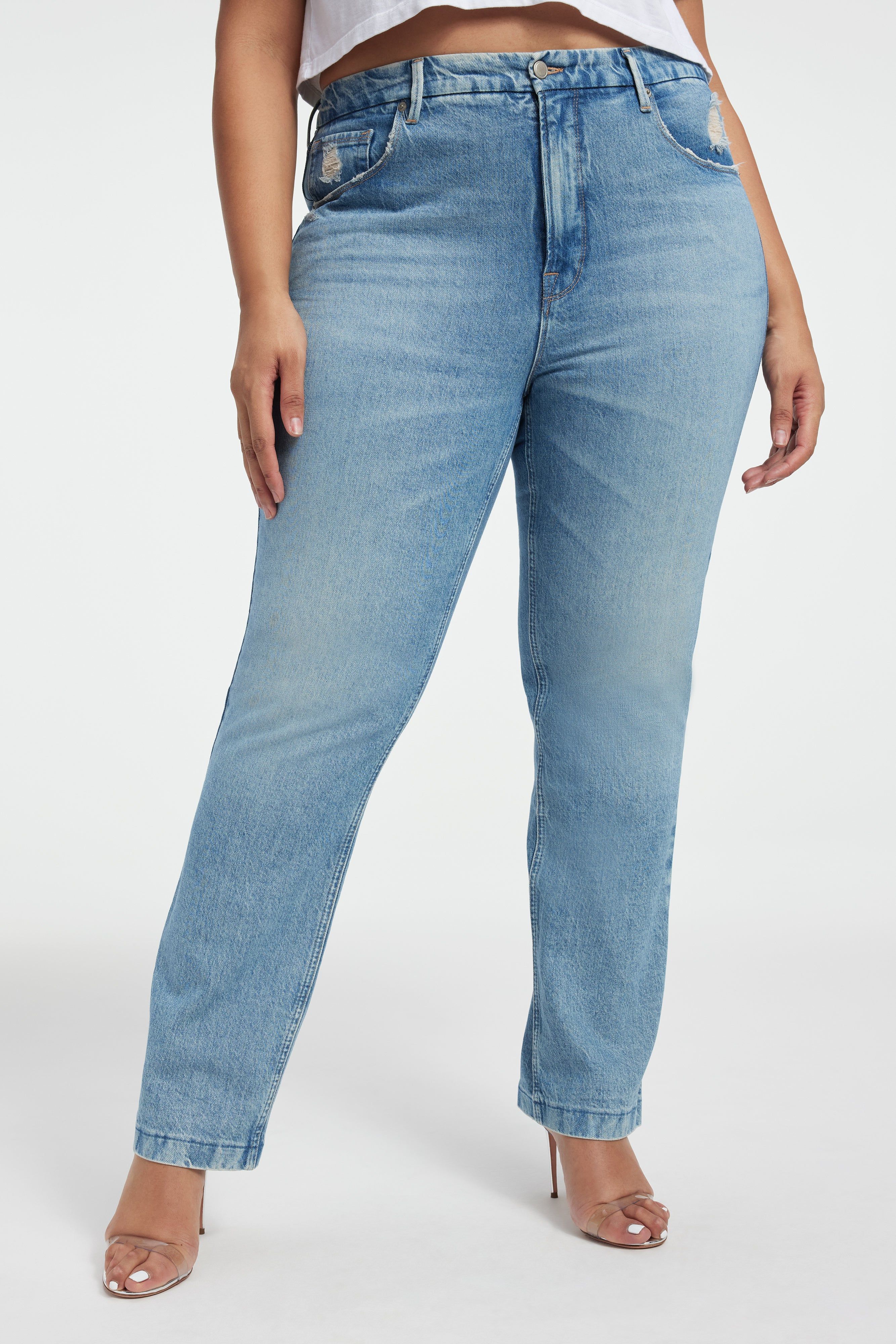 GOOD ICON JEANS | INDIGO357 sold by Good American product image thumbnail 8