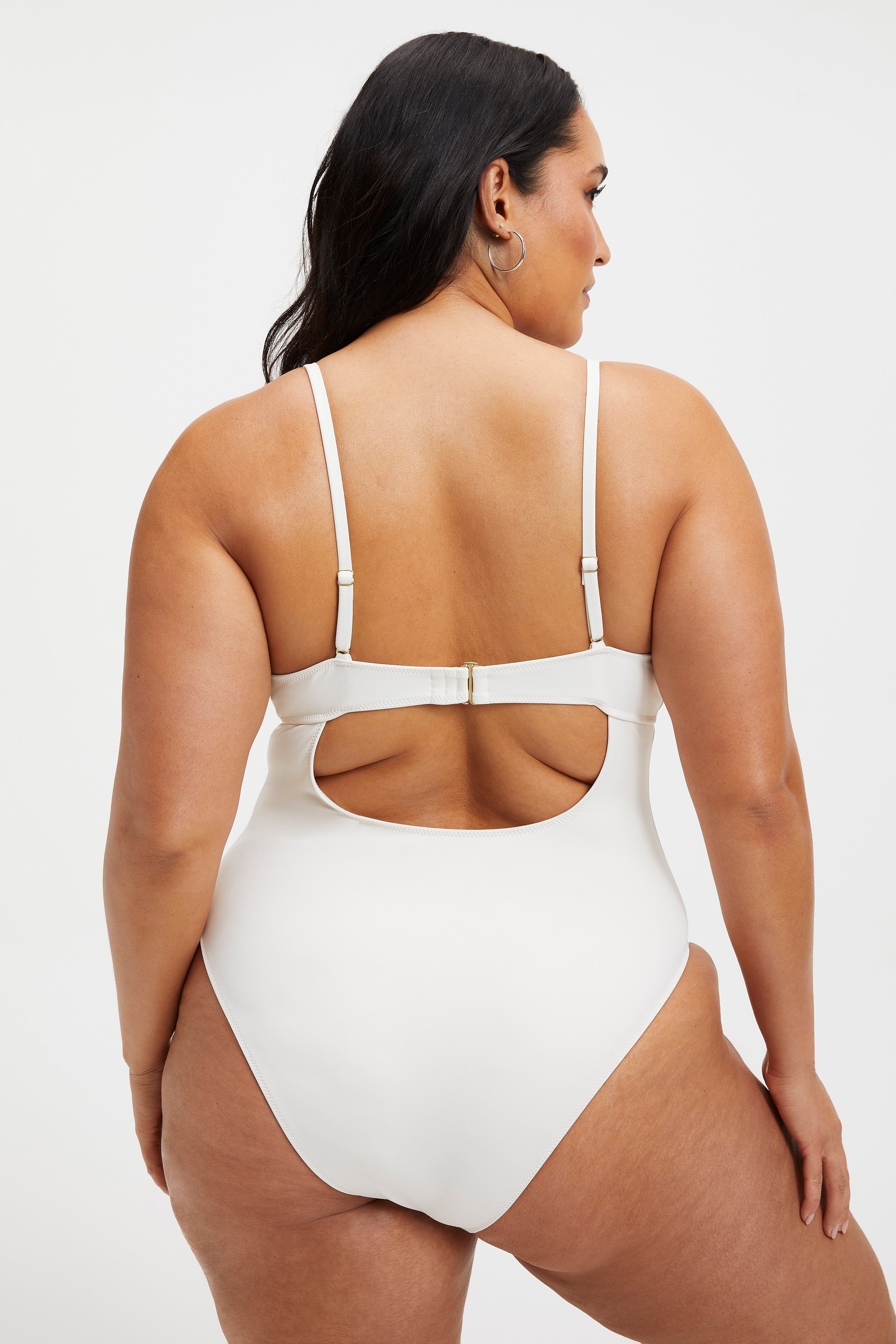 COMPRESSION SHOWOFF SWIMSUIT | IVORY001 sold by Good American product image thumbnail 5