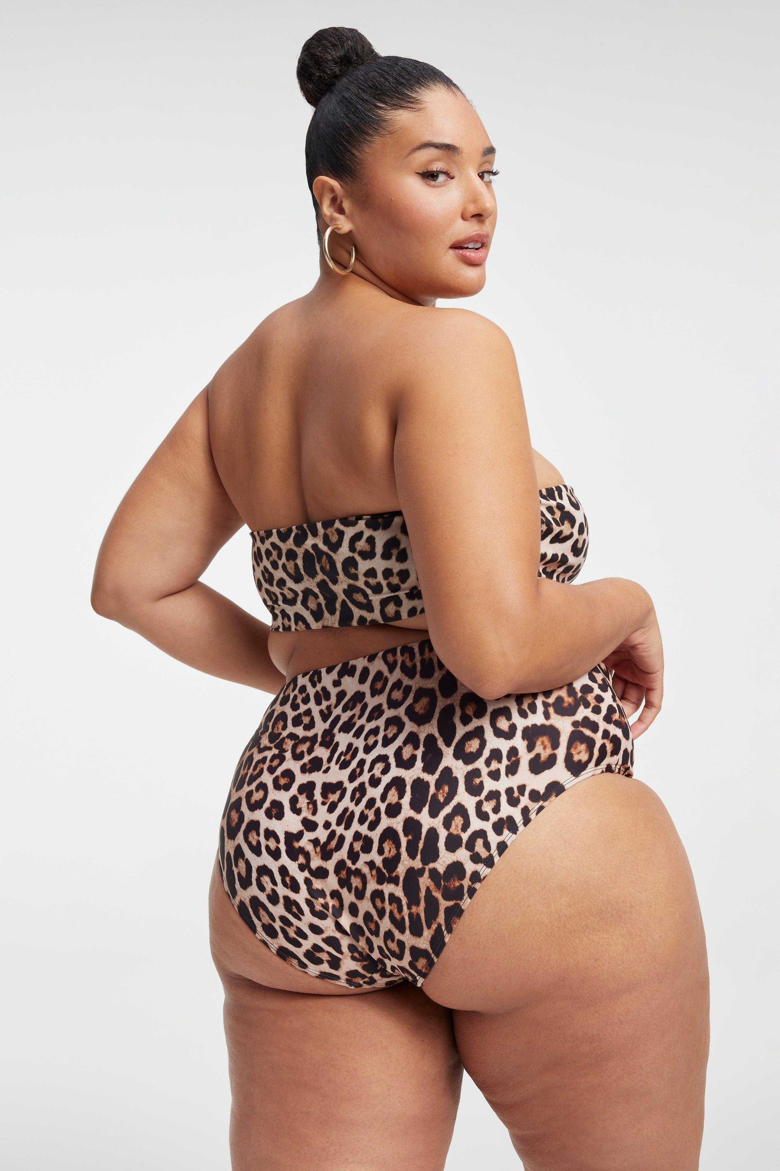 REVERSIBLE BETTER BAND TOP | LEOPARDREVERSE001 sold by Good American product image thumbnail 11