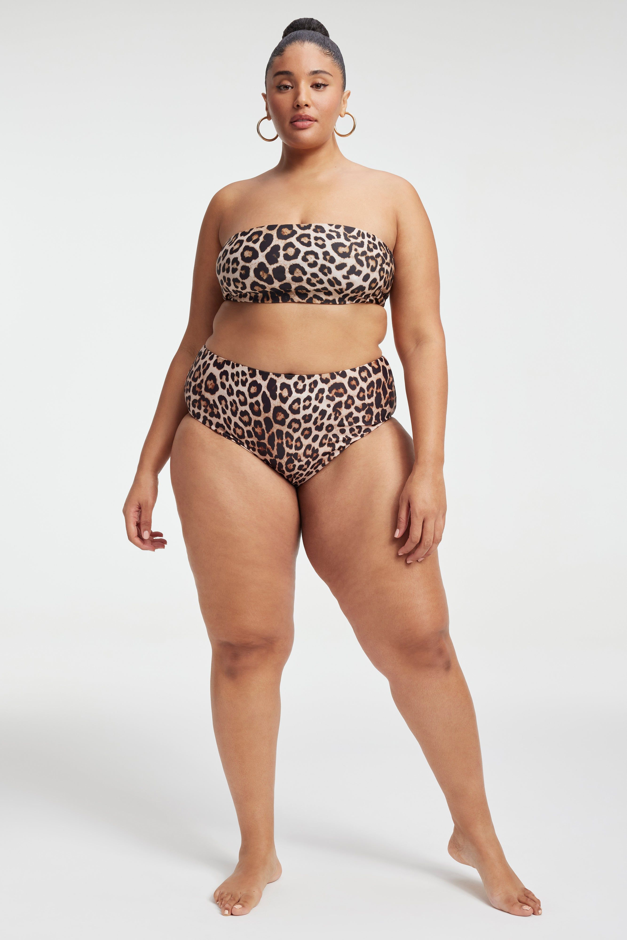 REVERSIBLE BETTER BAND TOP | LEOPARDREVERSE001 sold by Good American product image thumbnail 8