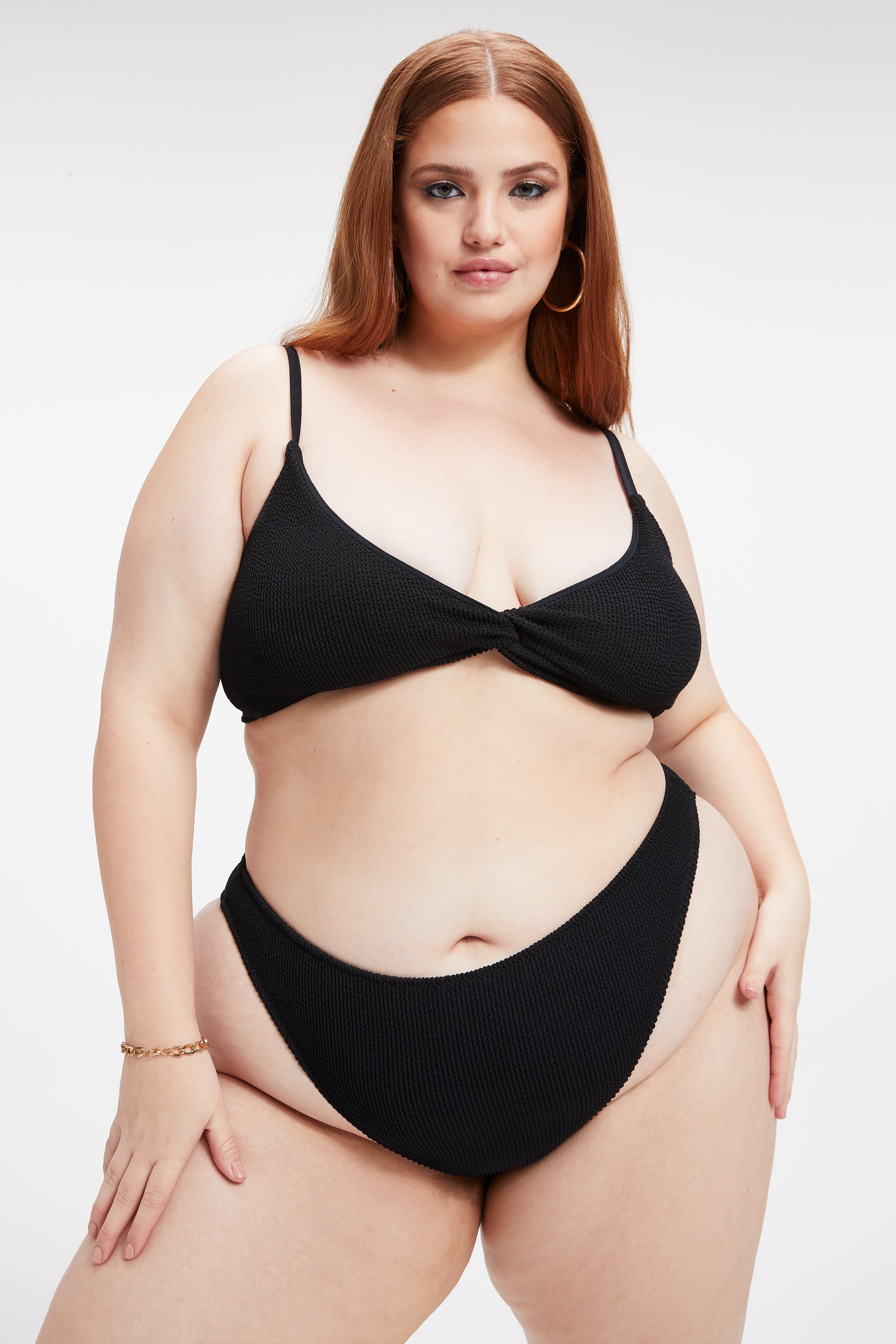 ALWAYS FITS TWISTED TOP | BLACK001 sold by Good American product image thumbnail 8