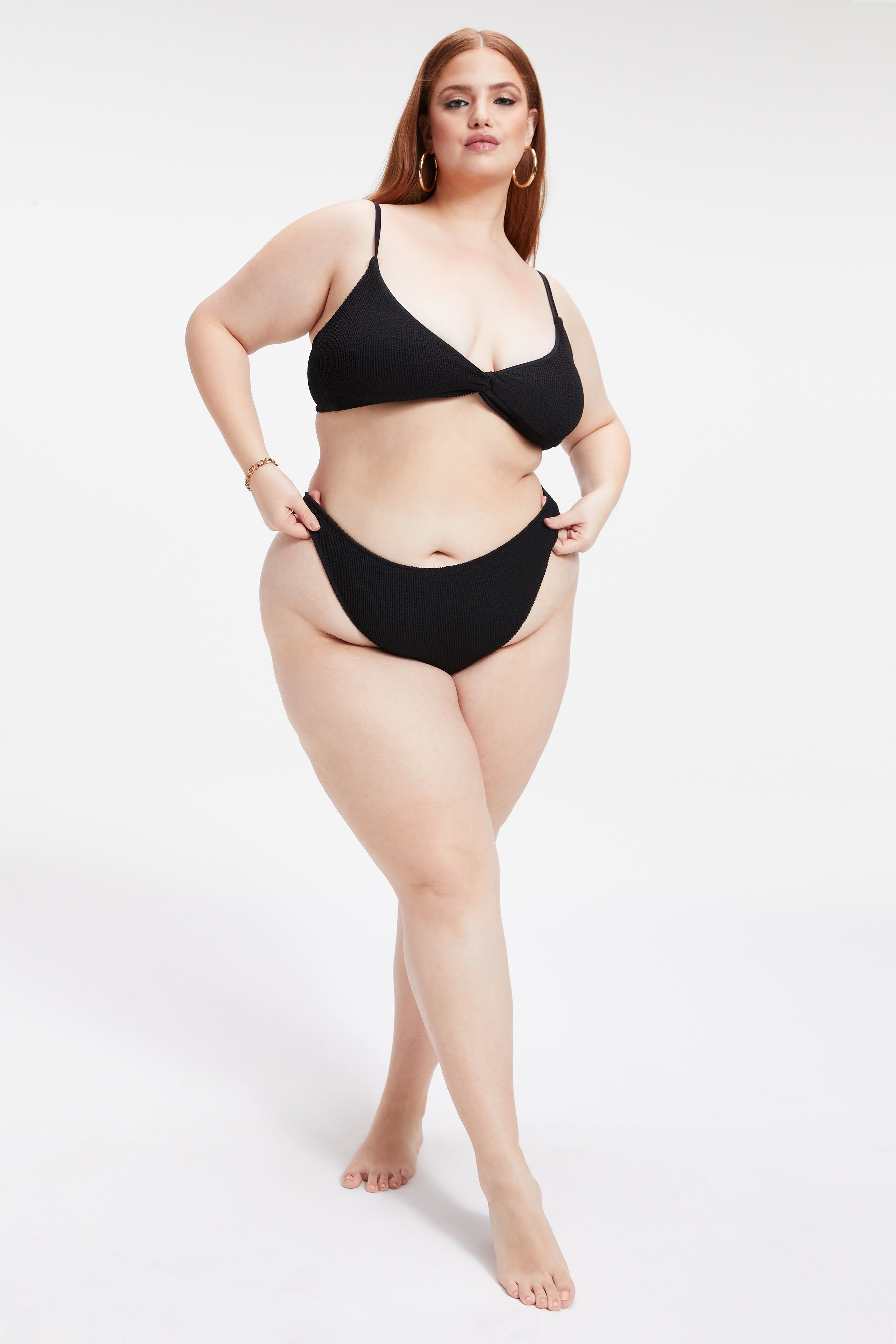 ALWAYS FITS TWISTED TOP | BLACK001 sold by Good American product image thumbnail 7