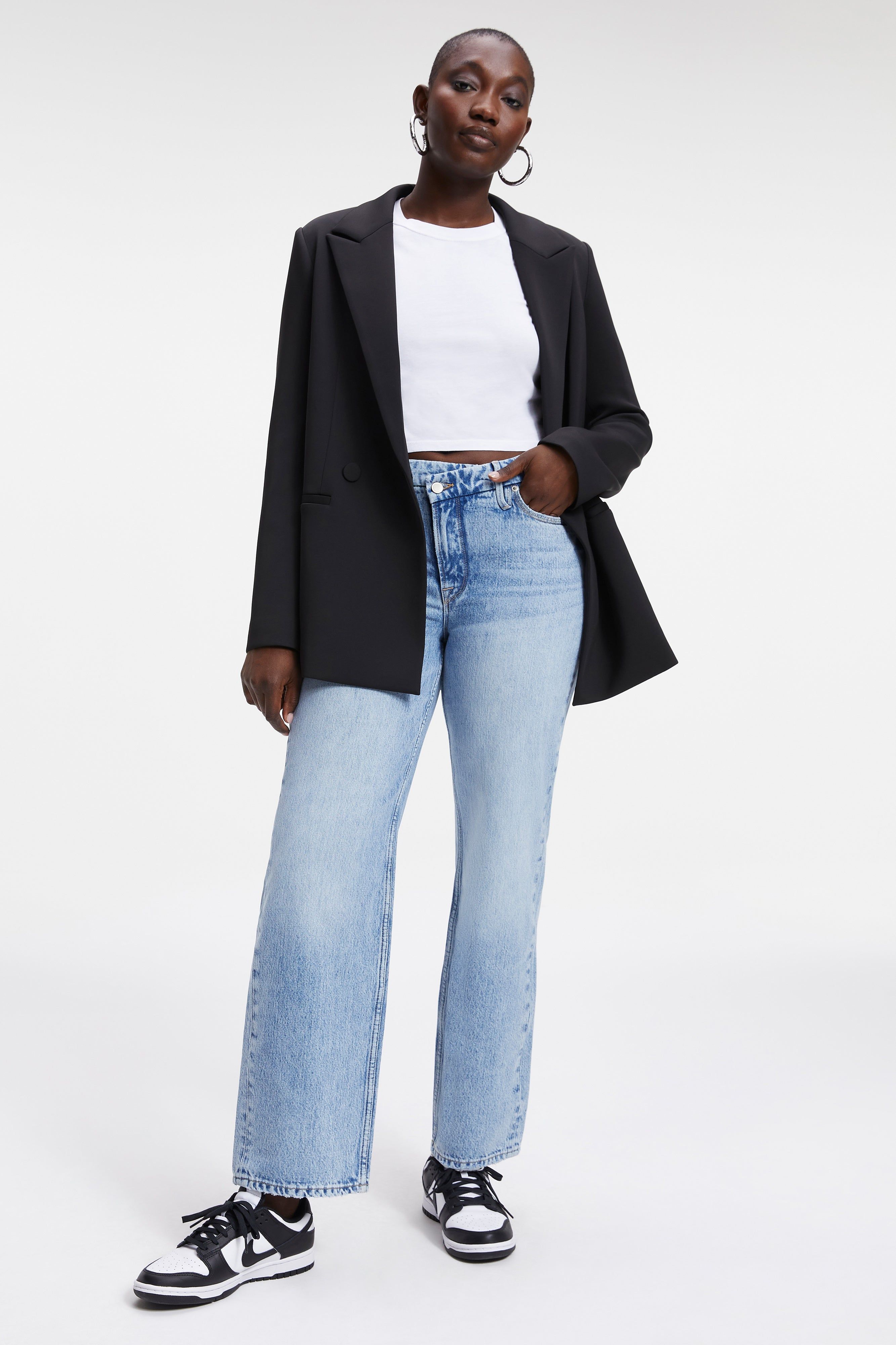 GOOD '90s JEANS | INDIGO058 sold by Good American product image thumbnail 7