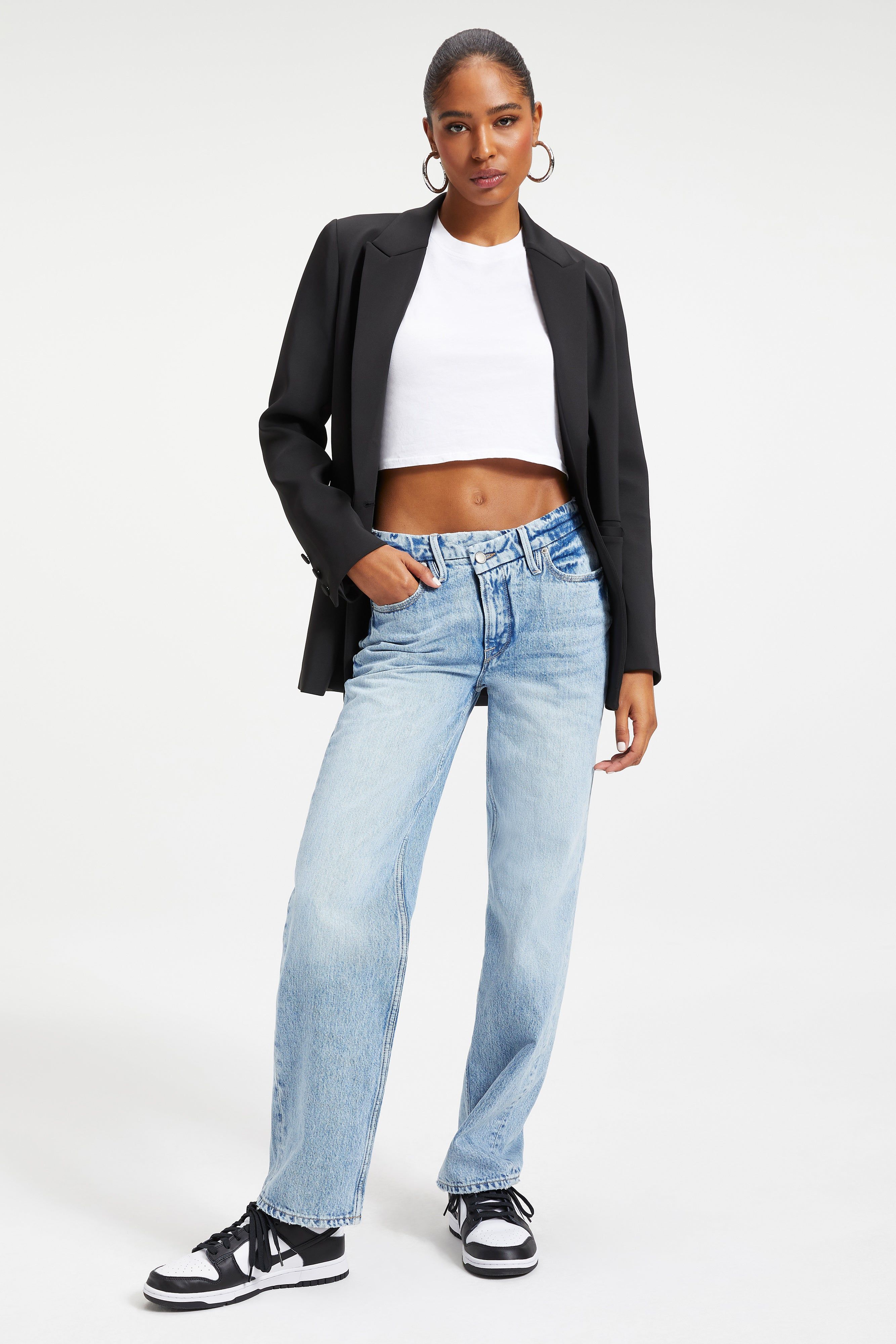 GOOD '90s JEANS | INDIGO058 sold by Good American