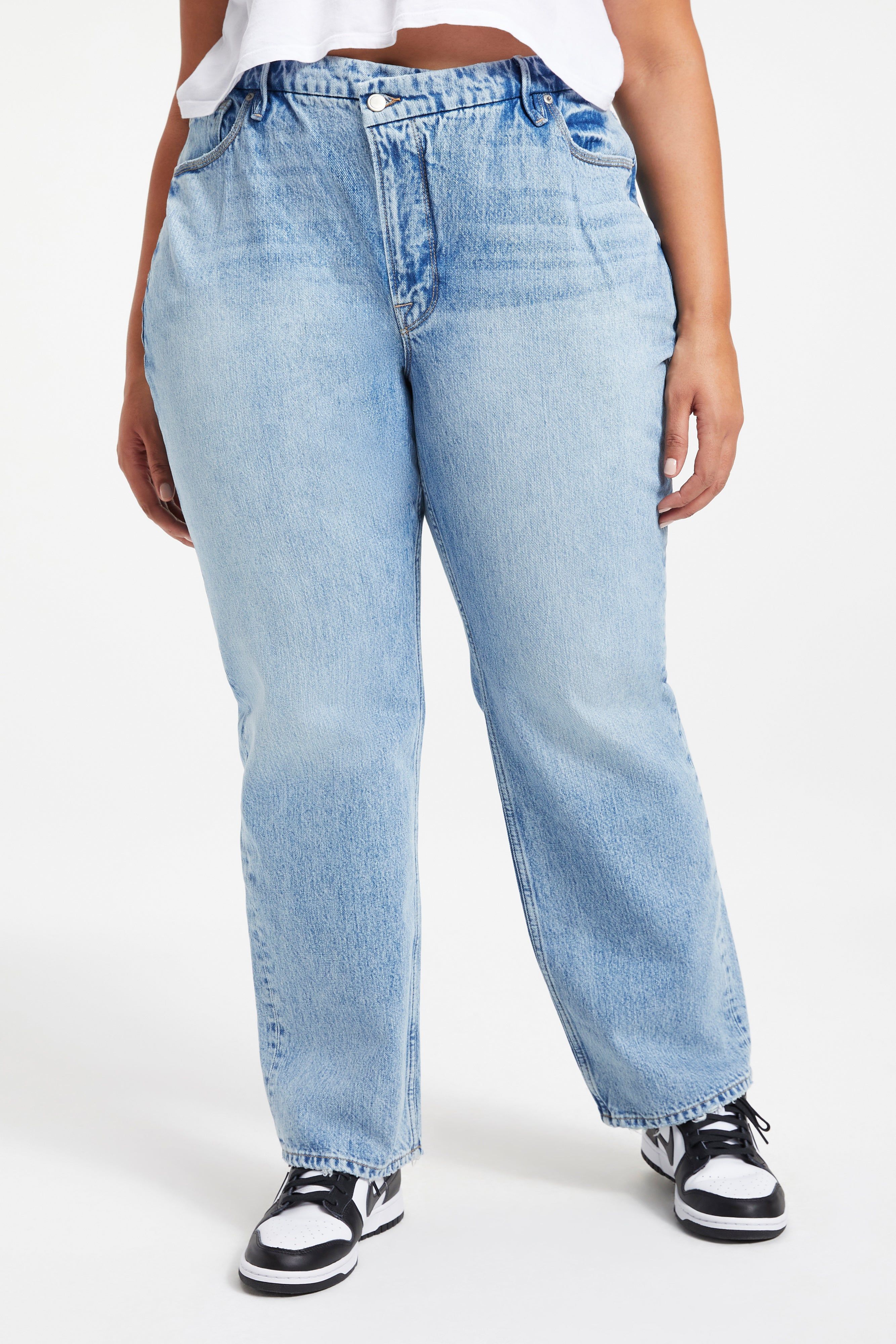 GOOD '90s JEANS | INDIGO058 sold by Good American product image thumbnail 15