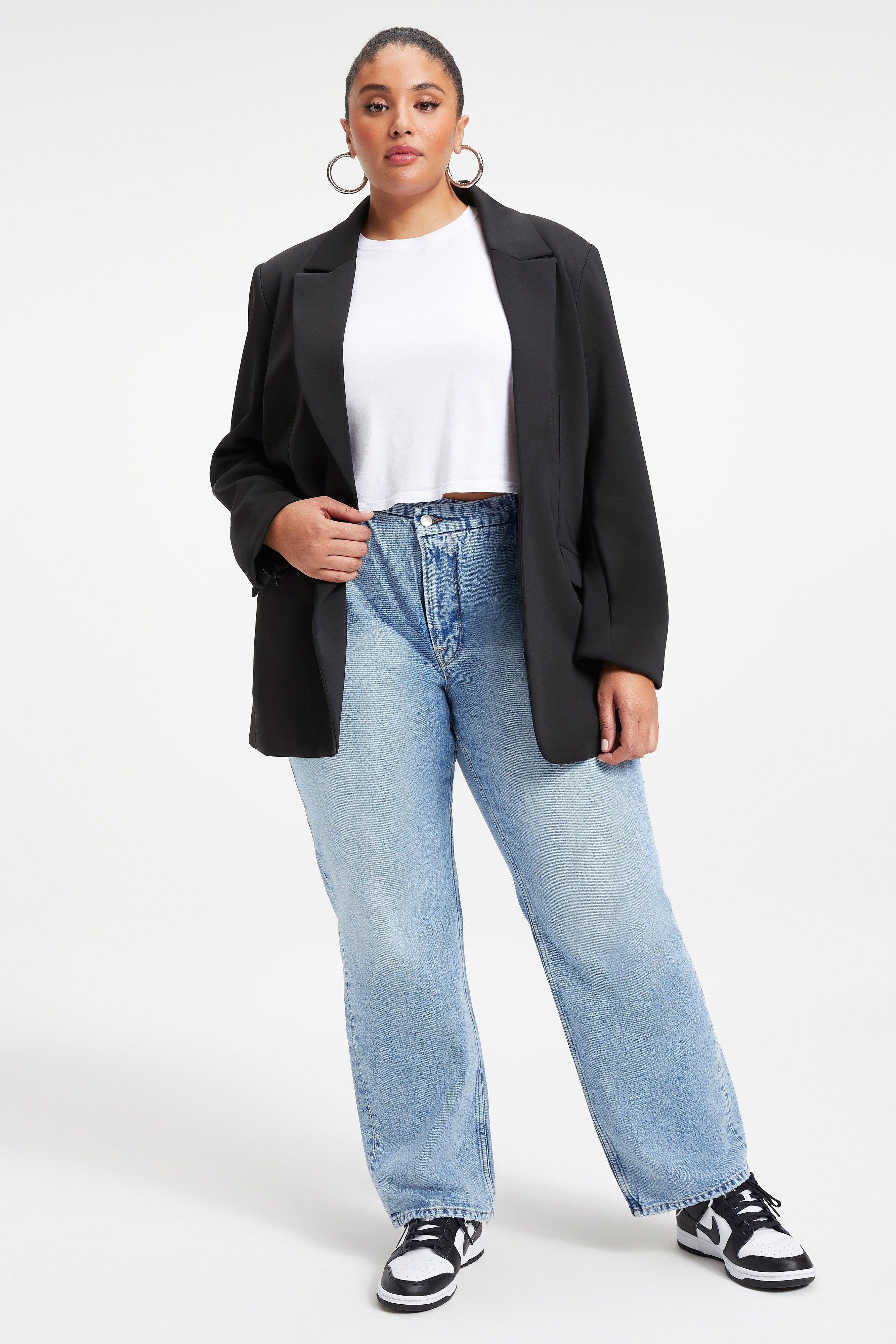 GOOD '90s JEANS | INDIGO058 sold by Good American product image thumbnail 13