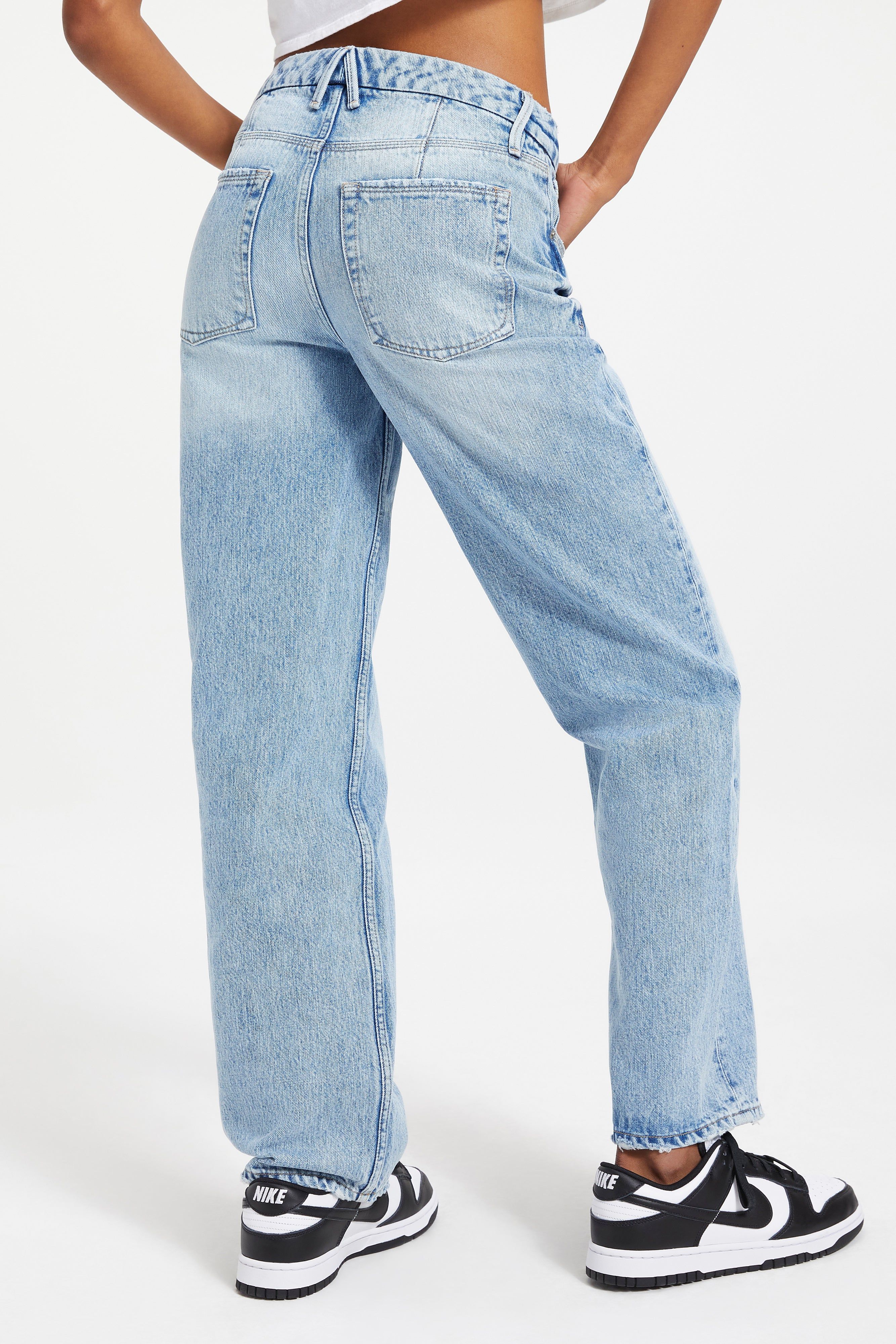 GOOD '90s JEANS | INDIGO058 sold by Good American product image thumbnail 4