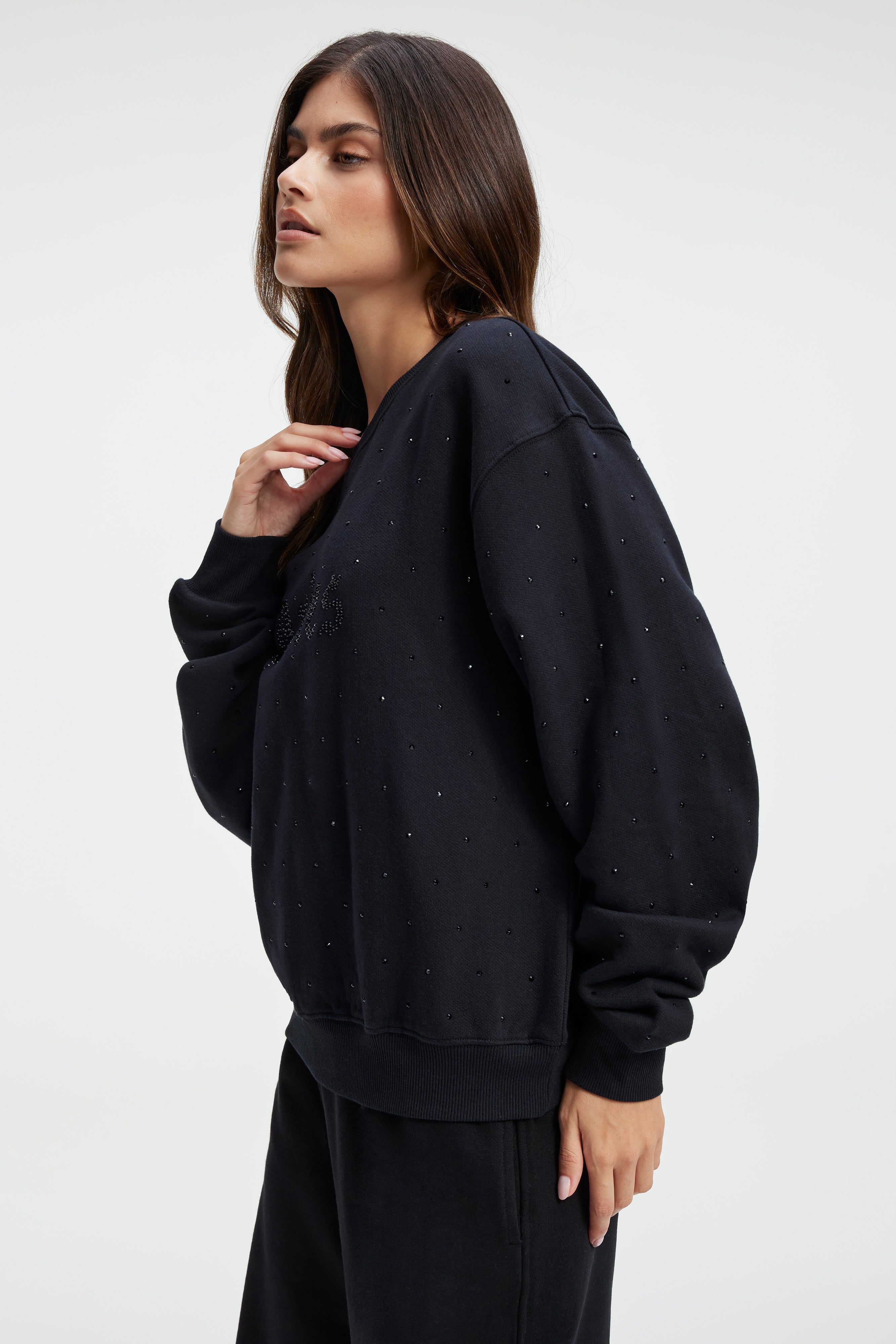 ARIES BOYFRIEND SWEATSHIRT | ARIES sold by Good American product image thumbnail 4