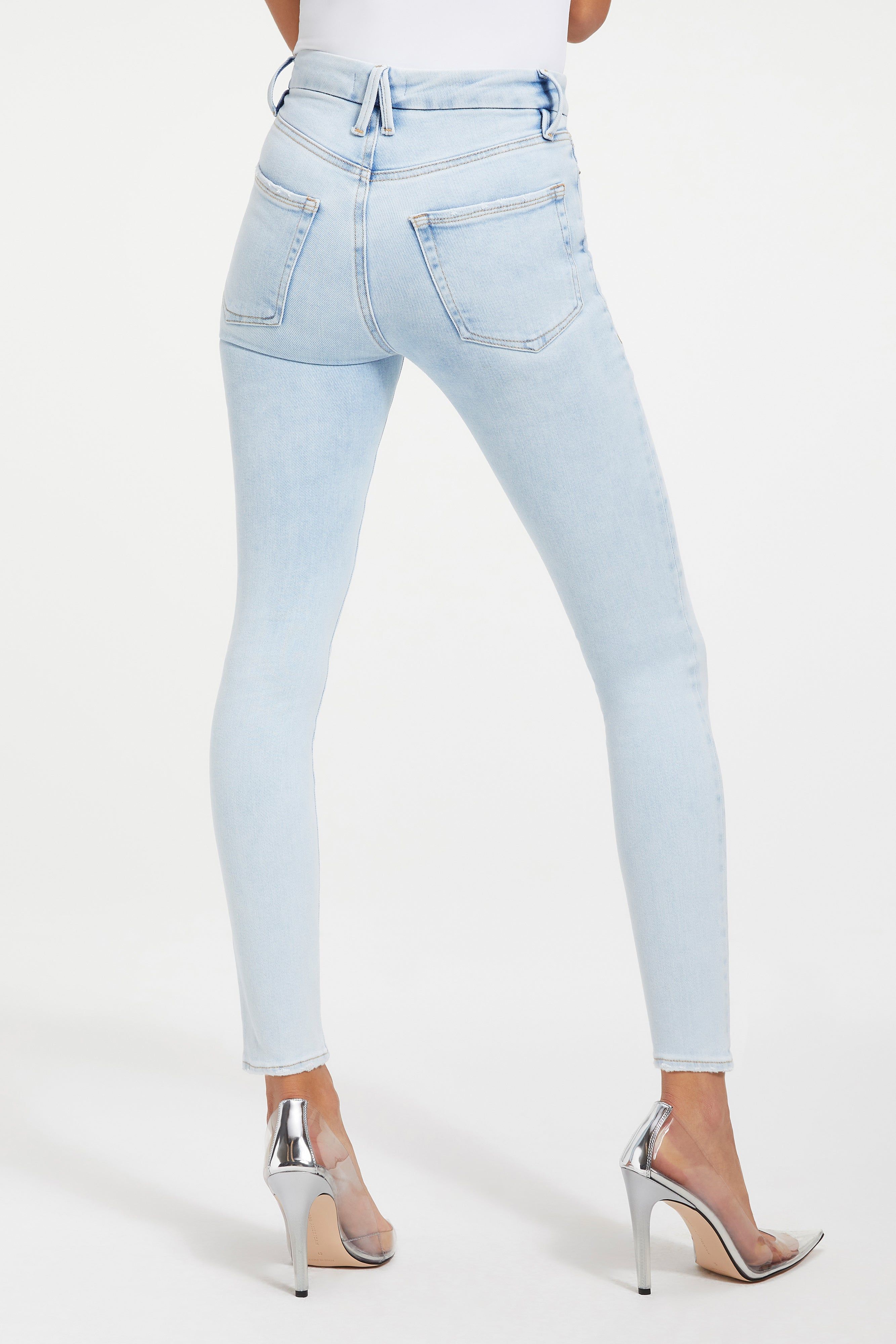 GOOD WAIST JEANS | INDIGO018 sold by Good American product image thumbnail 10